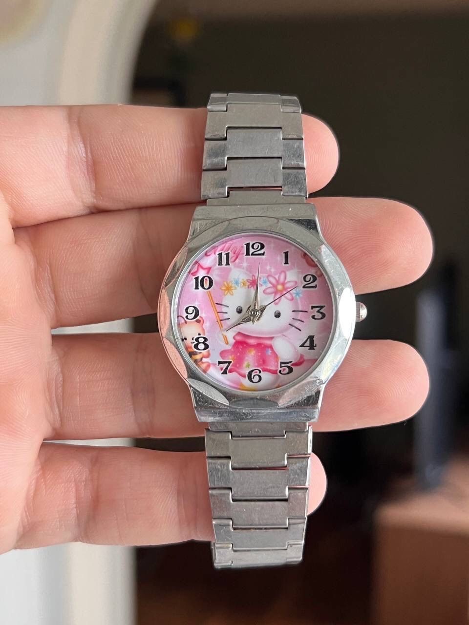 Japanese Brand × Vintage Vintage Japanese style Hello Kitty Watch Futuristic Steel Size ONE SIZE - 1 Thumbnail