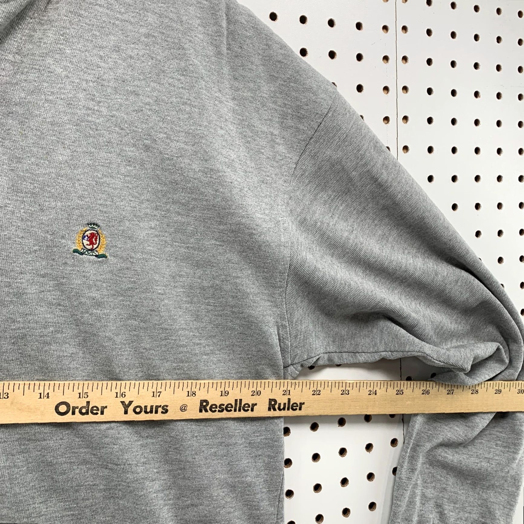 Bugle Boy VINTAGE Bugle Boy Polo Mens Medium Gray Long Sleeve Preppy 21x28.5 Polo Mens Gray 90s Preppy Mens Size US M / EU 48-50 / 2 - 4 Thumbnail
