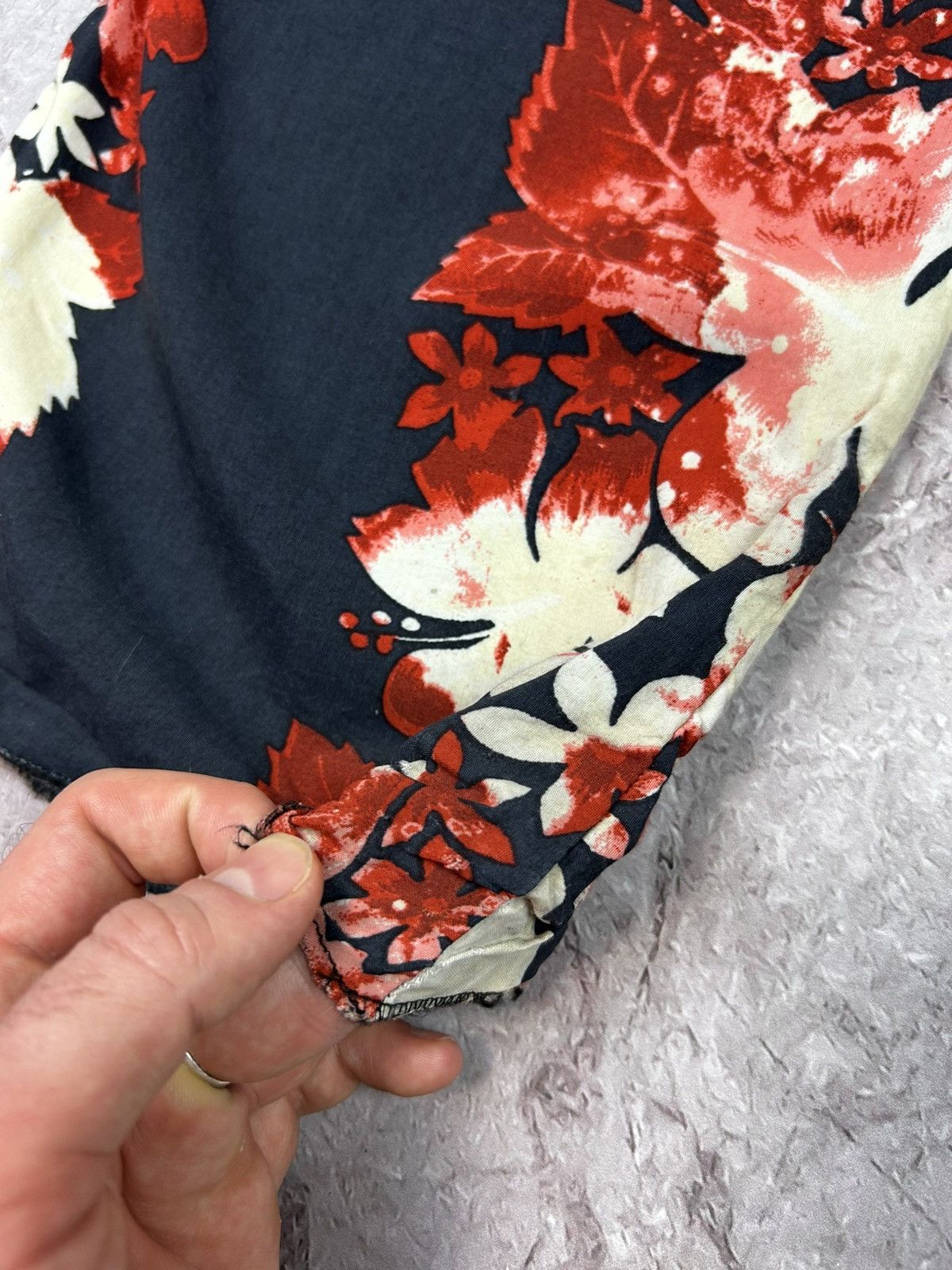 Jean Paul Gaultier Vintage JPG Jean's Jean Paul Gaultier Floral Pants Size 26 Size 26" / US 2 / IT 38 - 14 Thumbnail