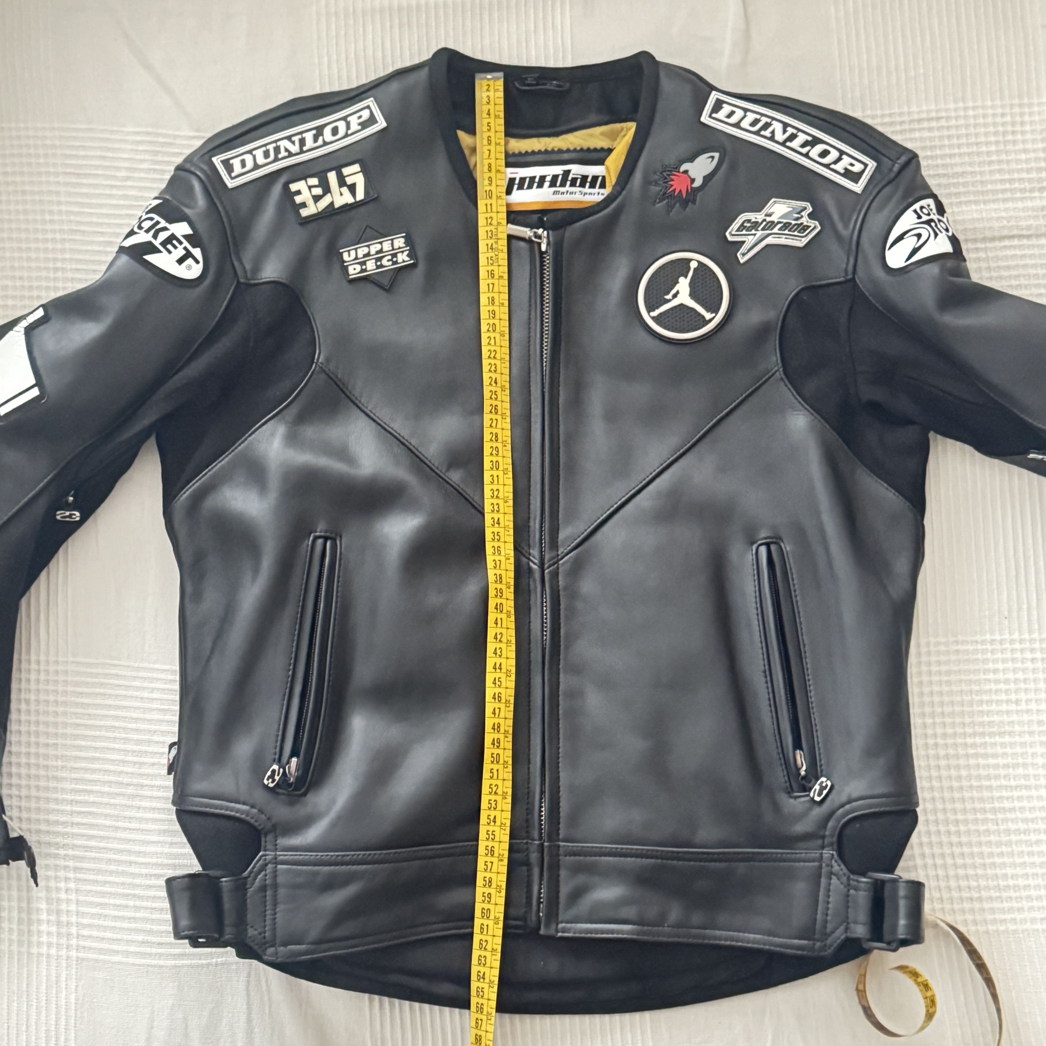 Joe Rocket Joe Rocket Jordan Motorsports Leather Motorcycle Jacket Size US M / EU 48-50 / 2 - 18 Thumbnail