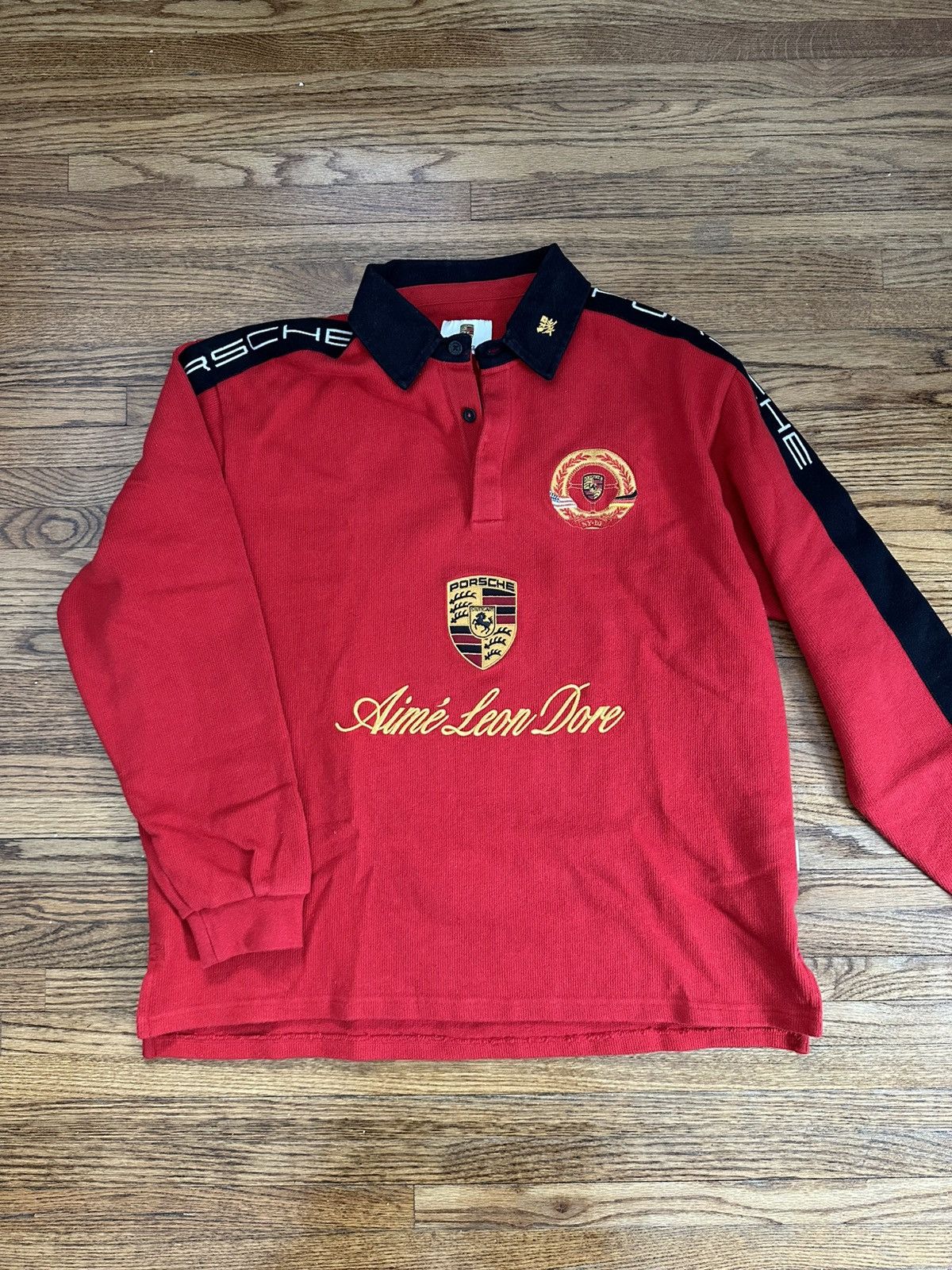 Aime Leon Dore × Porsche Design Aime Leon Dore x Porsche Crest Rugby Size US M / EU 48-50 / 2 - 1 Thumbnail