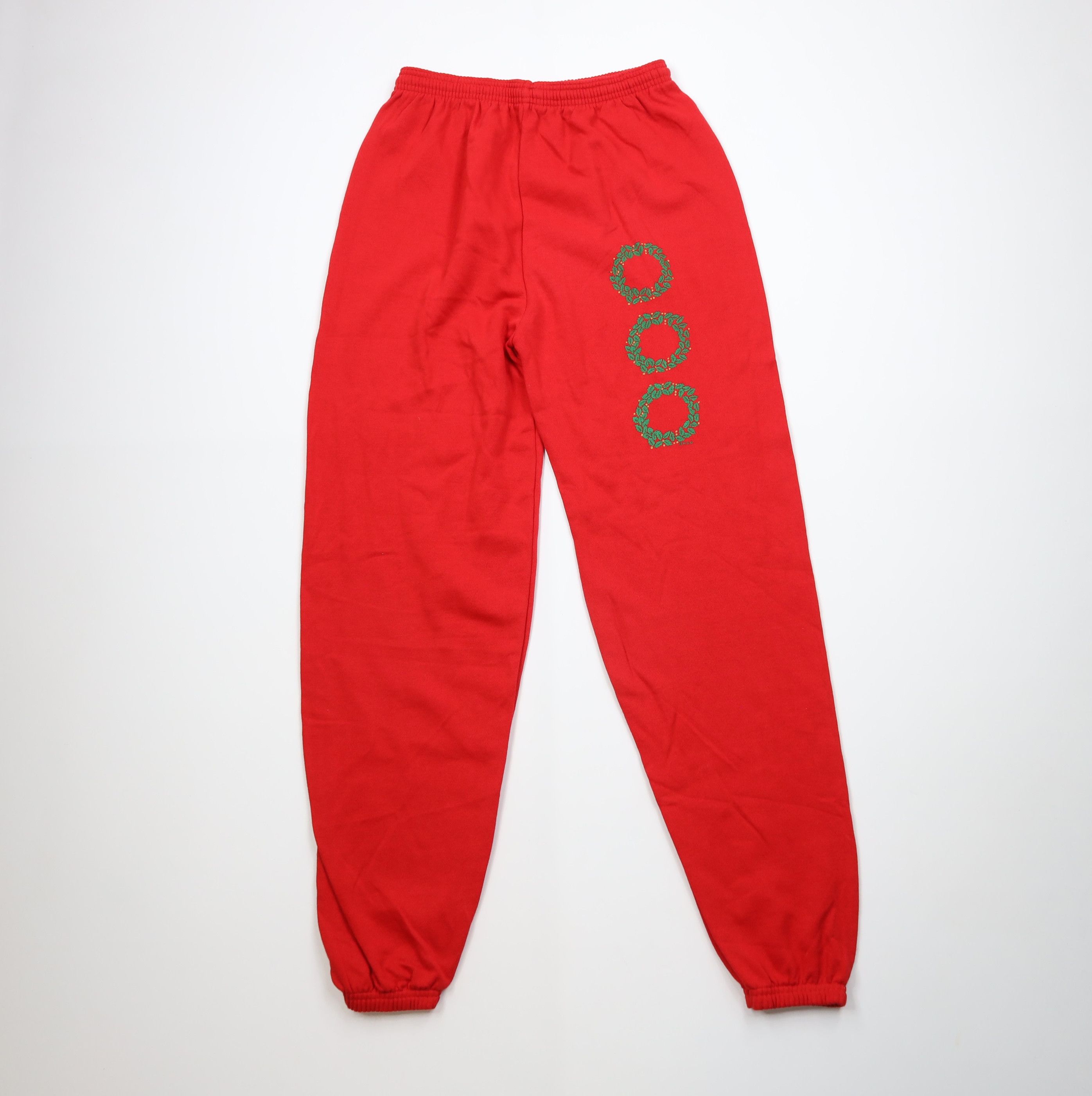 Vintage Vintage 90s Streetwear Christmas Sweatpants Joggers USA Size 28" / US 6 / IT 42 - 1 Thumbnail