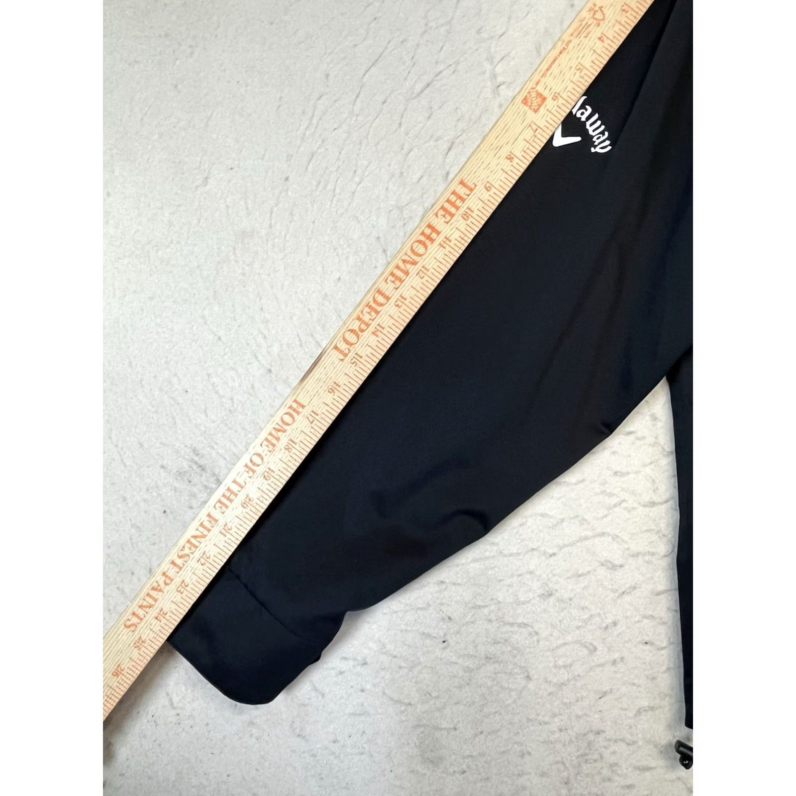 Callaway Callaway Jacket Windbreaker Mens Black White Tour Authentic Golf Full Zip XL Size Regular Pockets Logo Soft Shell Size US XL / EU 56 / 4 - 5 Thumbnail