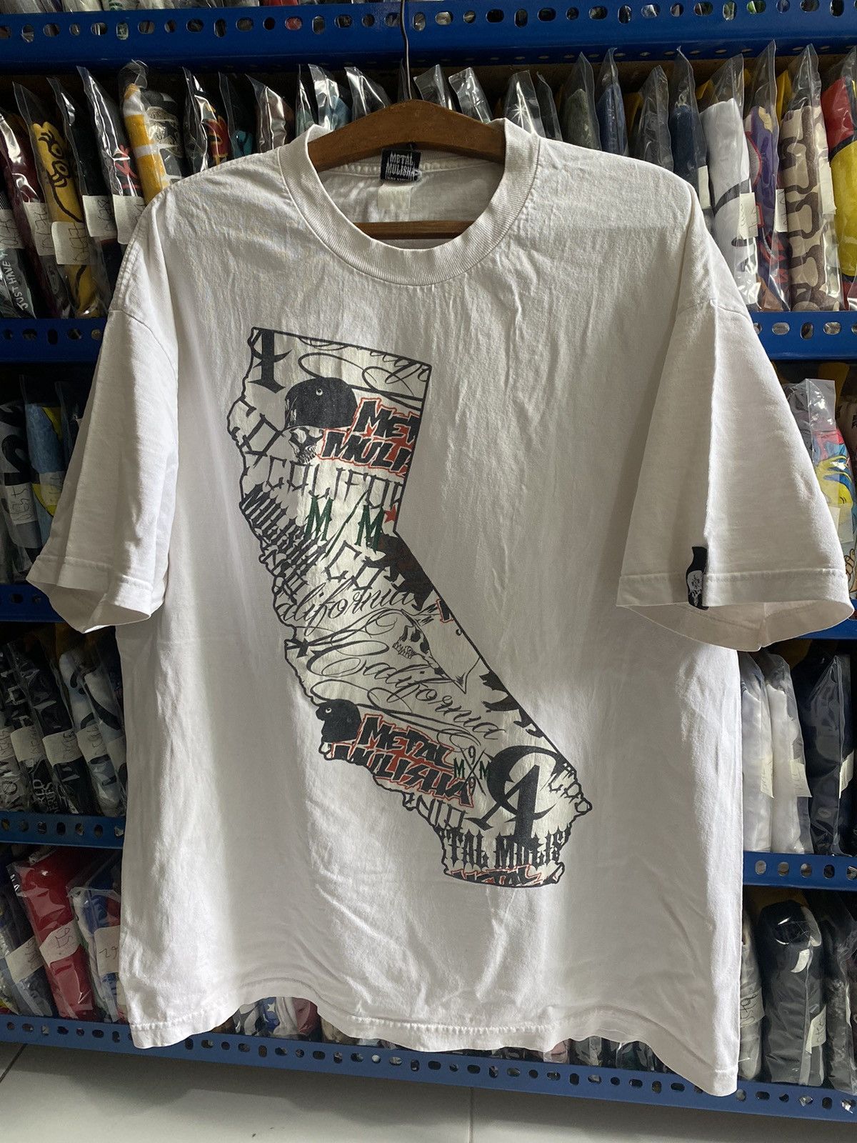 Vintage METAL MULISHA TSHIRT Size US L / EU 52-54 / 3 - 1 Thumbnail