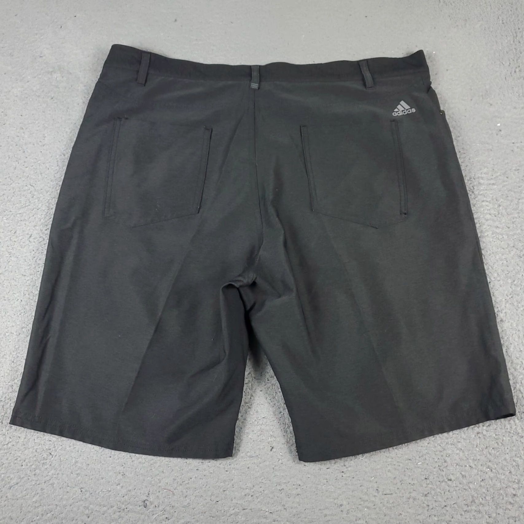 Adidas Adidas Shorts Mens Waist 38 Gray Golf Casual Flat Front Chino Size US 38 / EU 54 - 7 Thumbnail