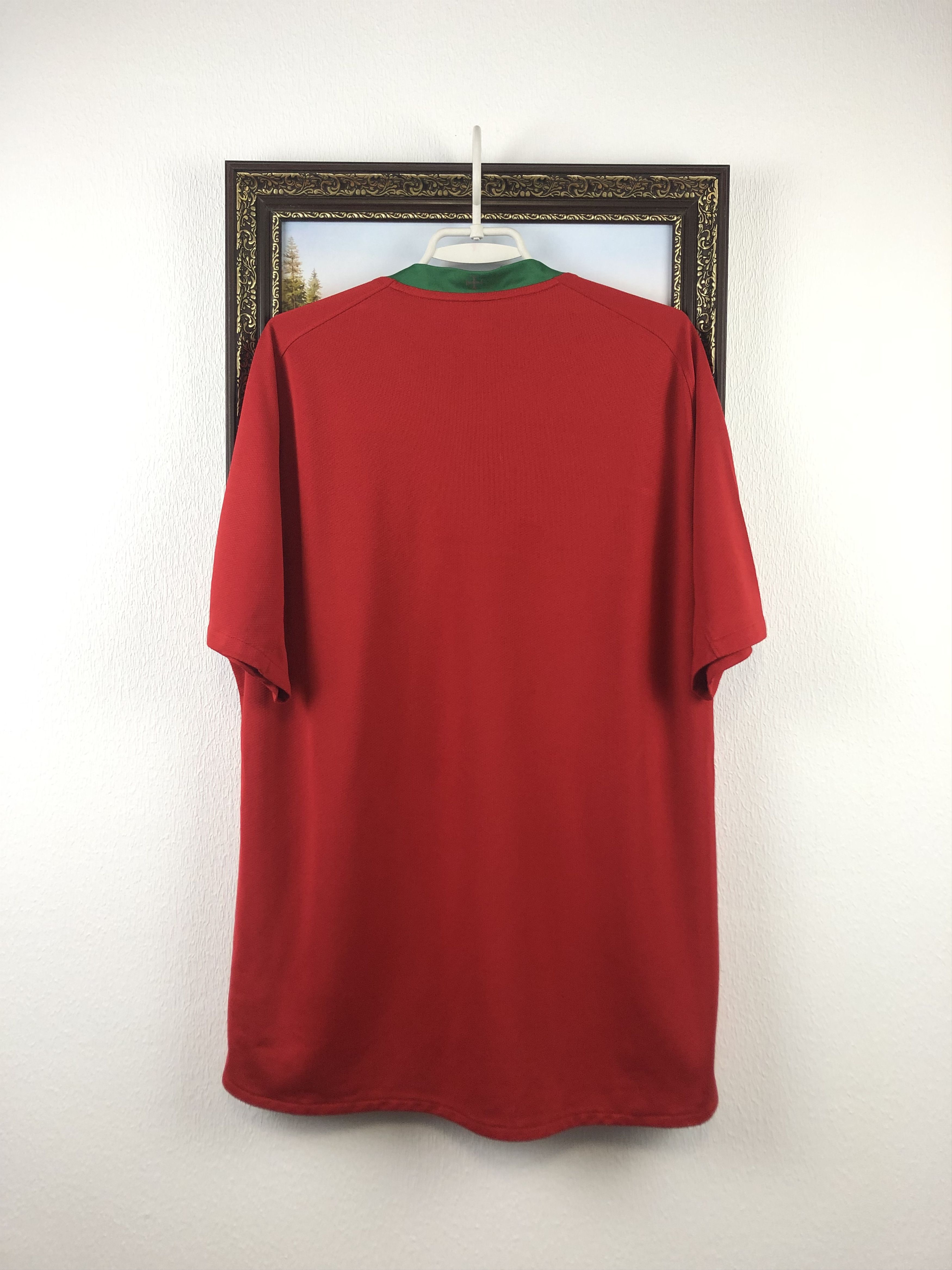 Nike Portugal football shirt 2008 Nike Jersey Ronaldo National Size US XL / EU 56 / 4 - 14 Thumbnail