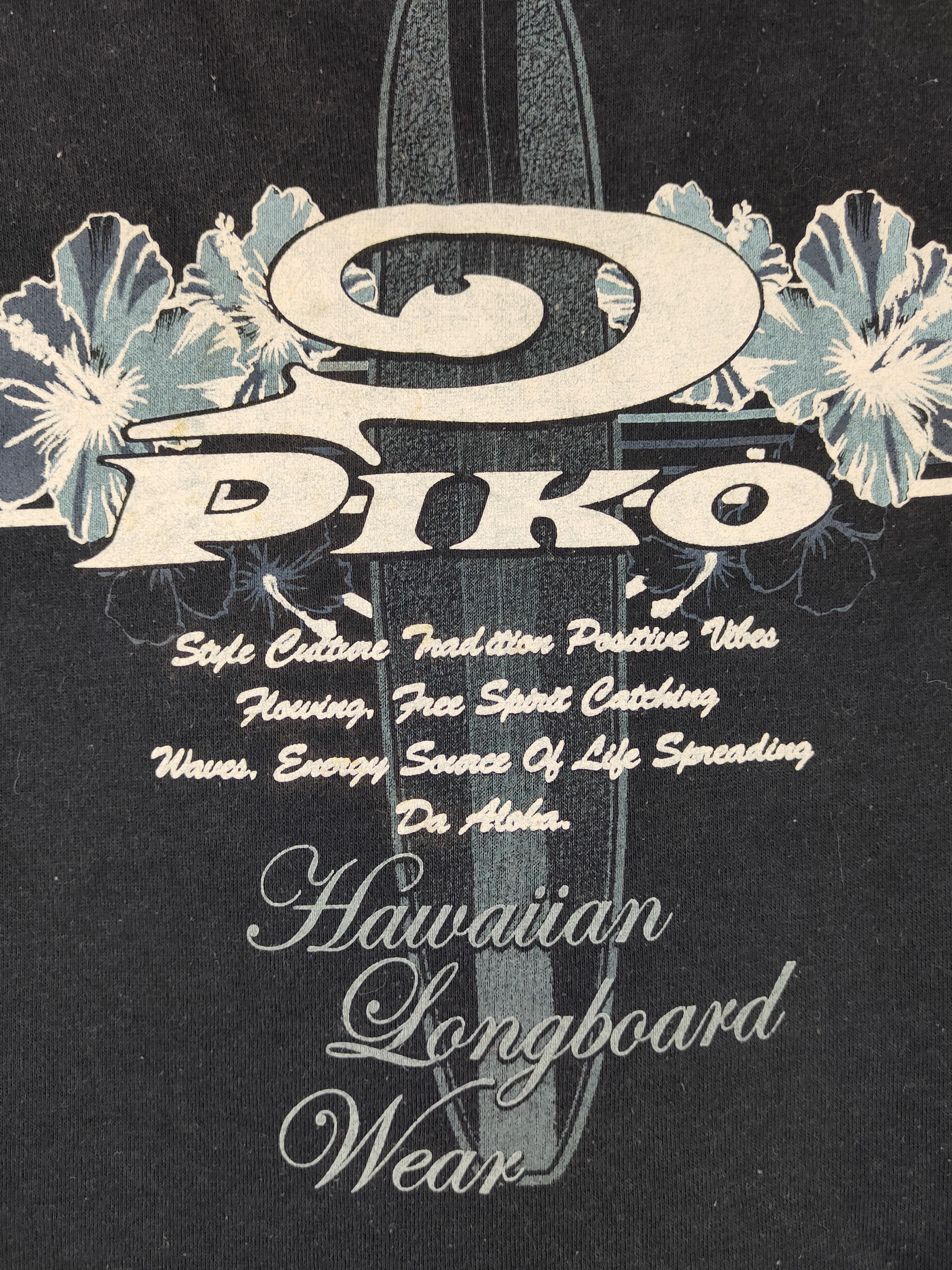 Japanese Brand × Vintage Piko surf vintage Dark Blue Sweatshirts #S1555 Size US L / EU 52-54 / 3 - 8 Thumbnail