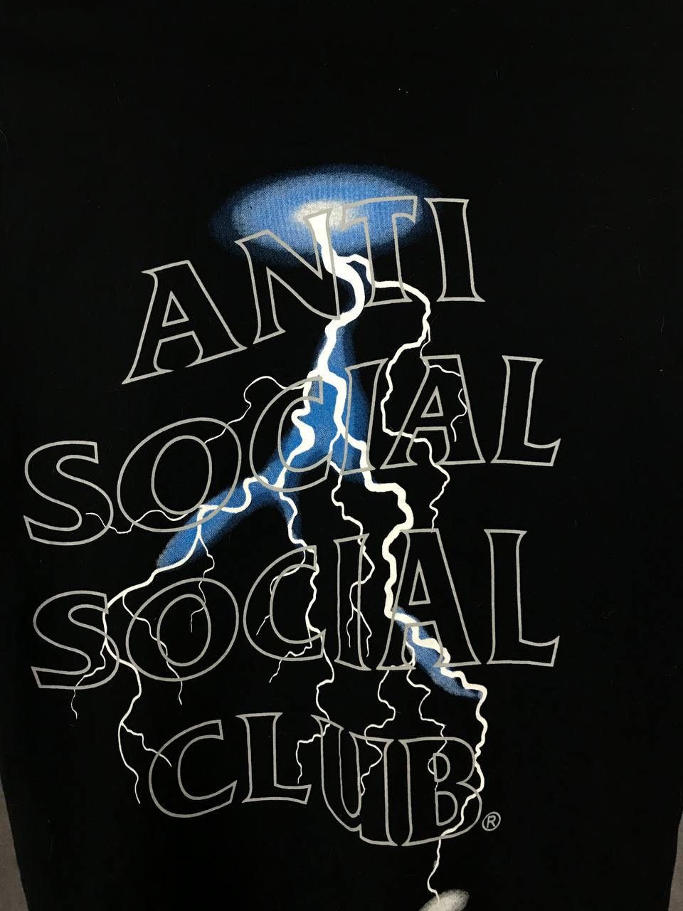 Anti Social Social Club Anti Social Social Club lighting made in USA tee Size US M / EU 48-50 / 2 - 6 Thumbnail