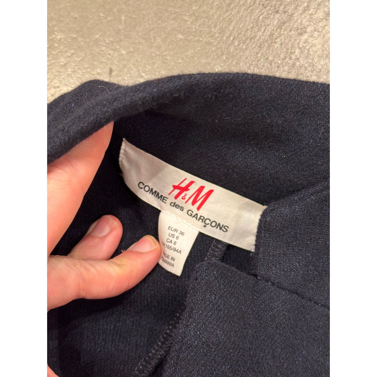 Comme des Garcons Comme des Garçons x H&M Deconstructed Jacket Size US S / EU 44-46 / 1 - 5 Thumbnail