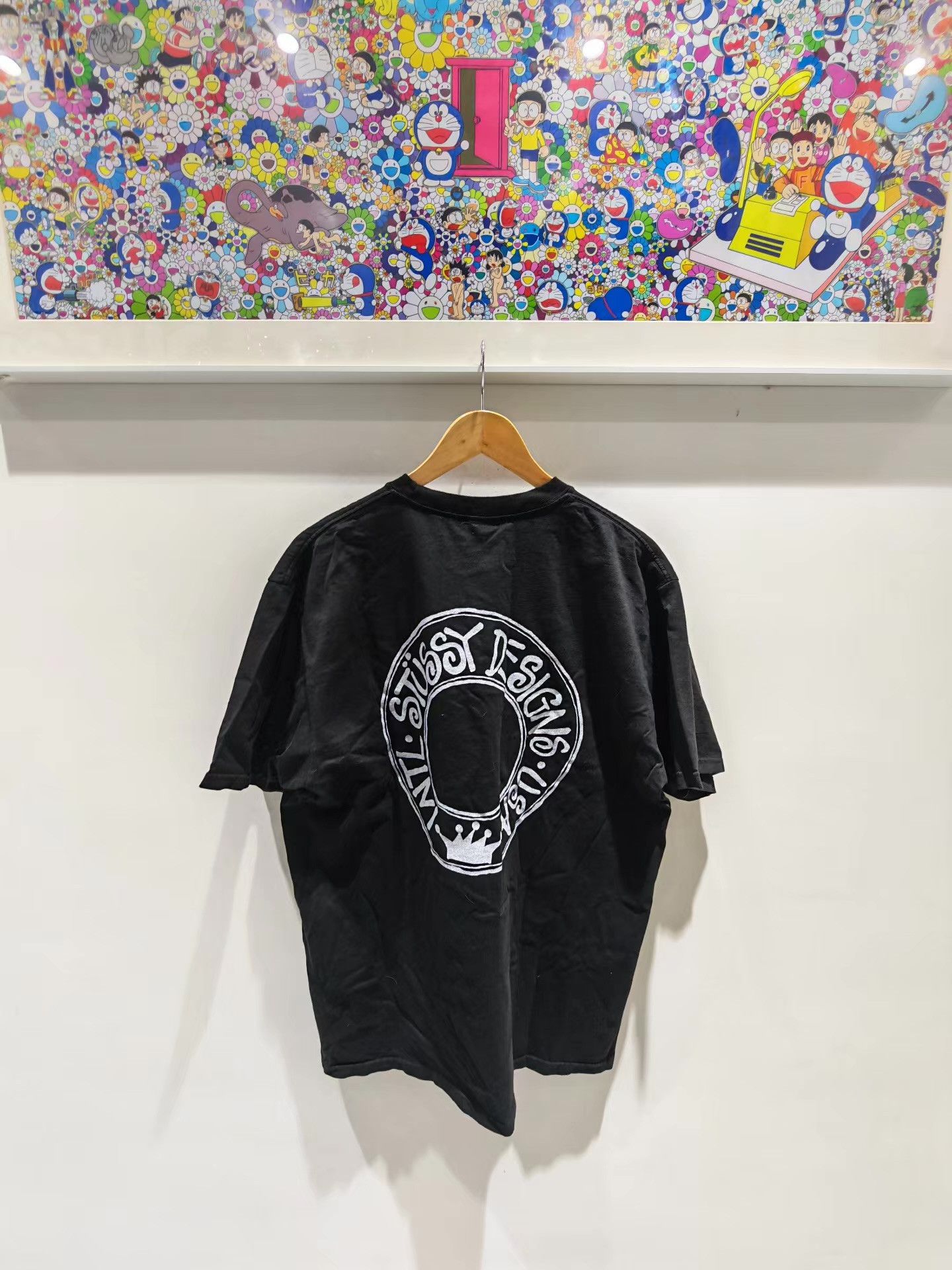 Stussy Stussy Back Circle Logo Short Sleeve Tee Q15 Size US L / EU 52-54 / 3 - 1 Thumbnail