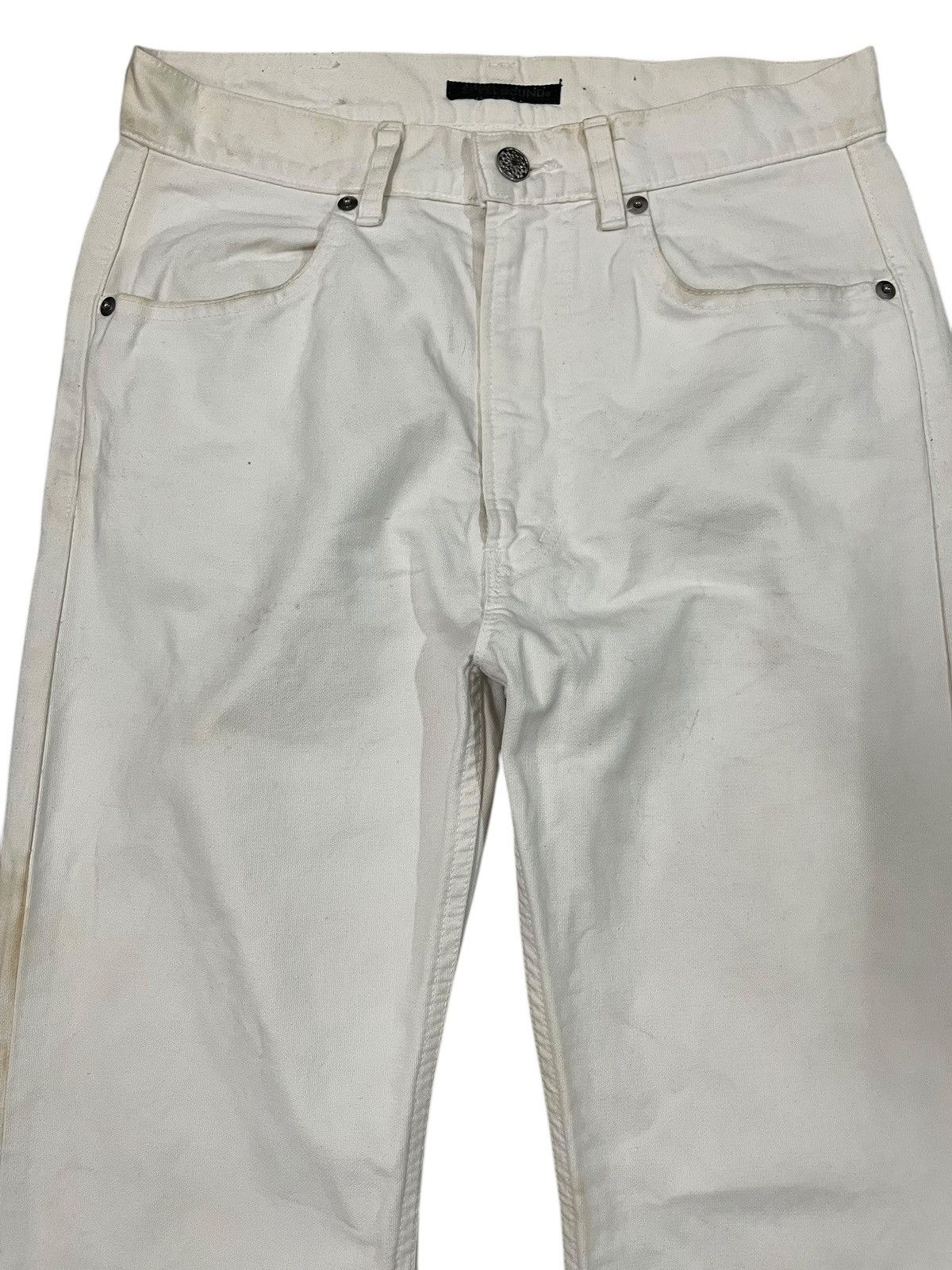 Japanese Brand × Spellbound Vintage Spellbound White Straight Cut Denim Size US 28 / EU 44 - 2 Thumbnail