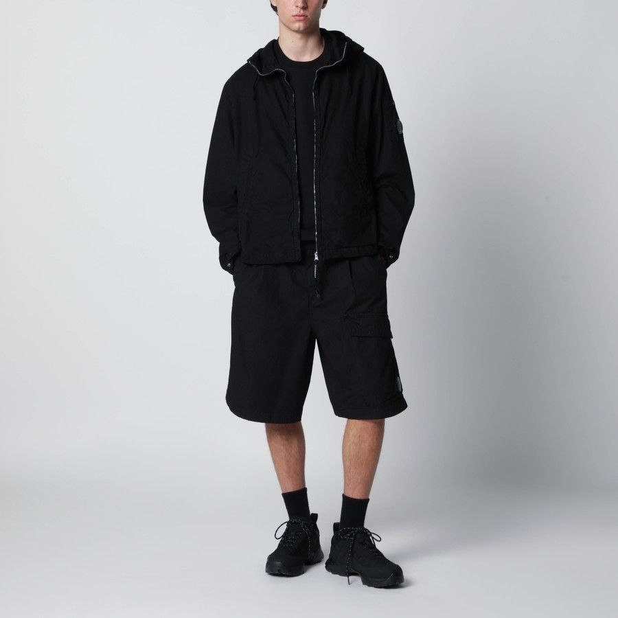 C.P. Company o1d2blof0226 Cotton Zip-up Jacket in Black Size US L / EU 52-54 / 3 - 2 Thumbnail
