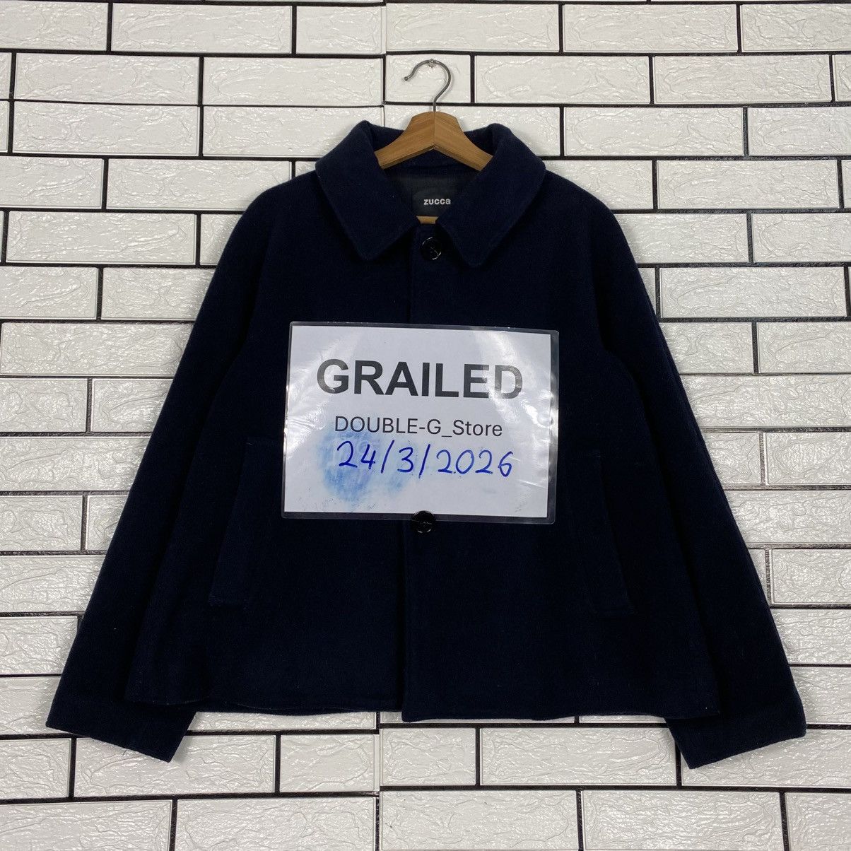 Issey Miyake Avant Garde Wool Button Jacket Runway Zucca Japan Size US L / EU 52-54 / 3 - 1 Thumbnail