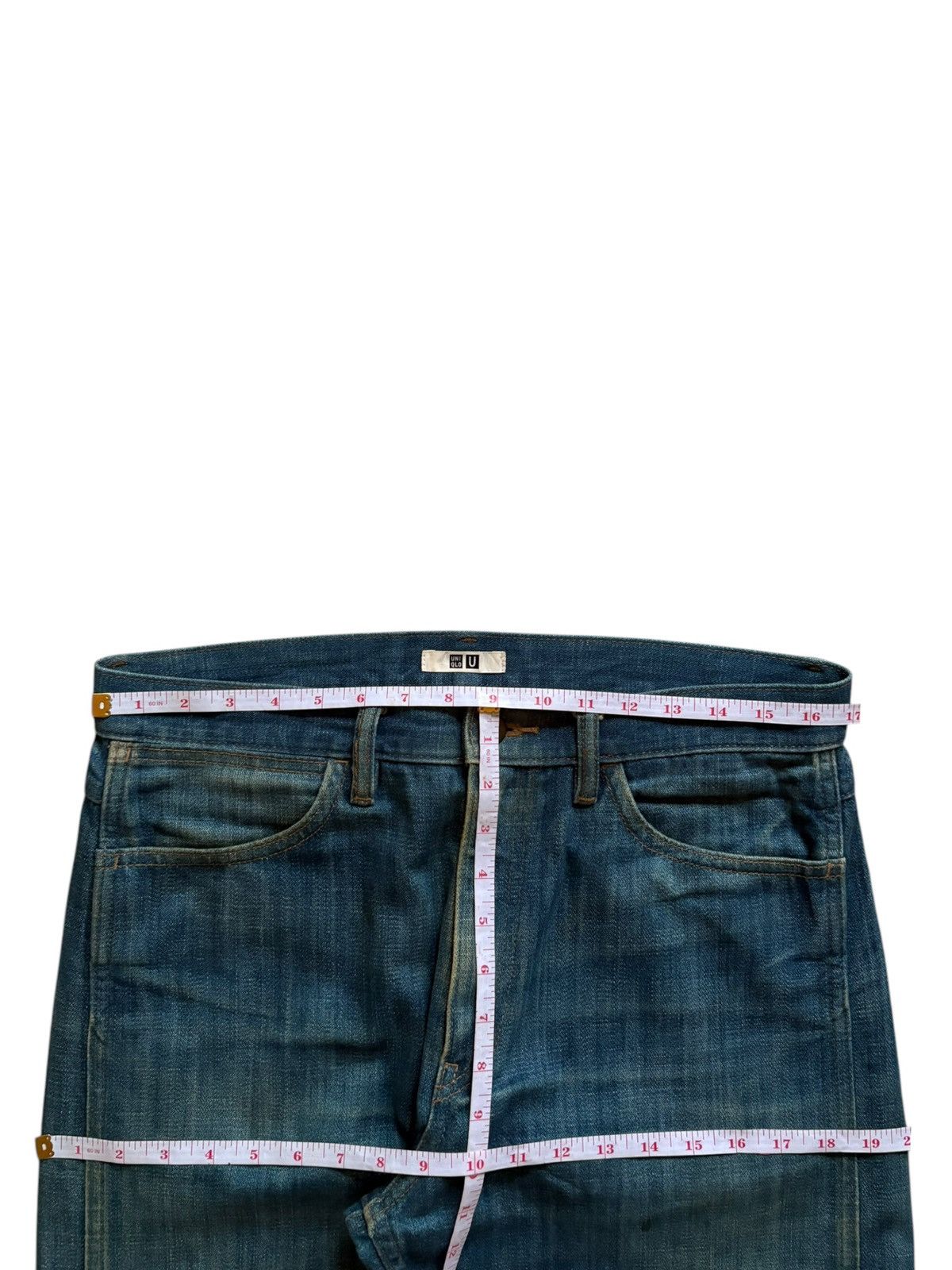 Lemaire × Uniqlo Vintage Japanese Uniqlo Christophe Lemaire Mud Wash Jeans Size US 34 / EU 50 - 12 Thumbnail