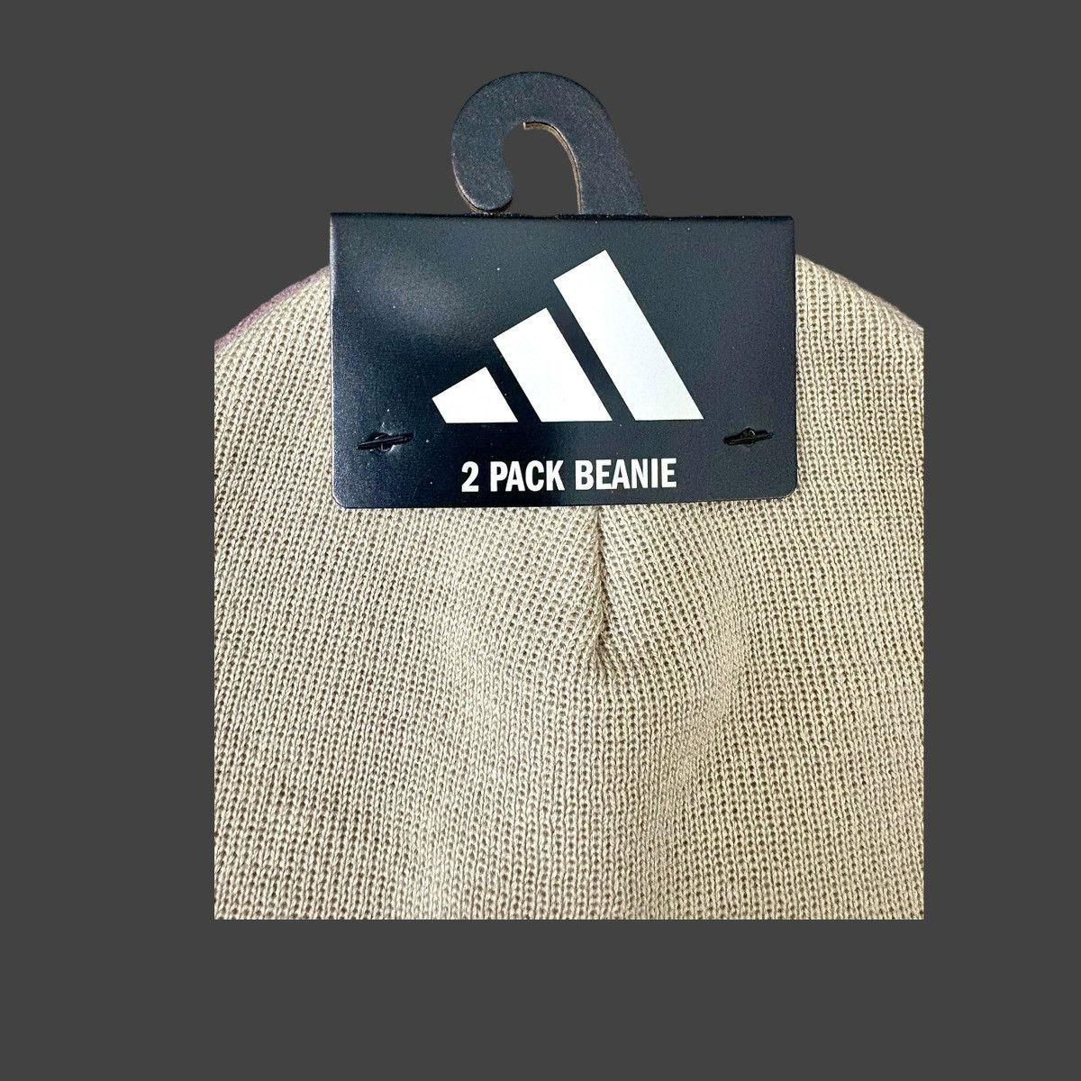 Adidas Adidas Women’s Fold Beanie Beige Purple 2-Pack Sz OS Size ONE SIZE - 11 Thumbnail
