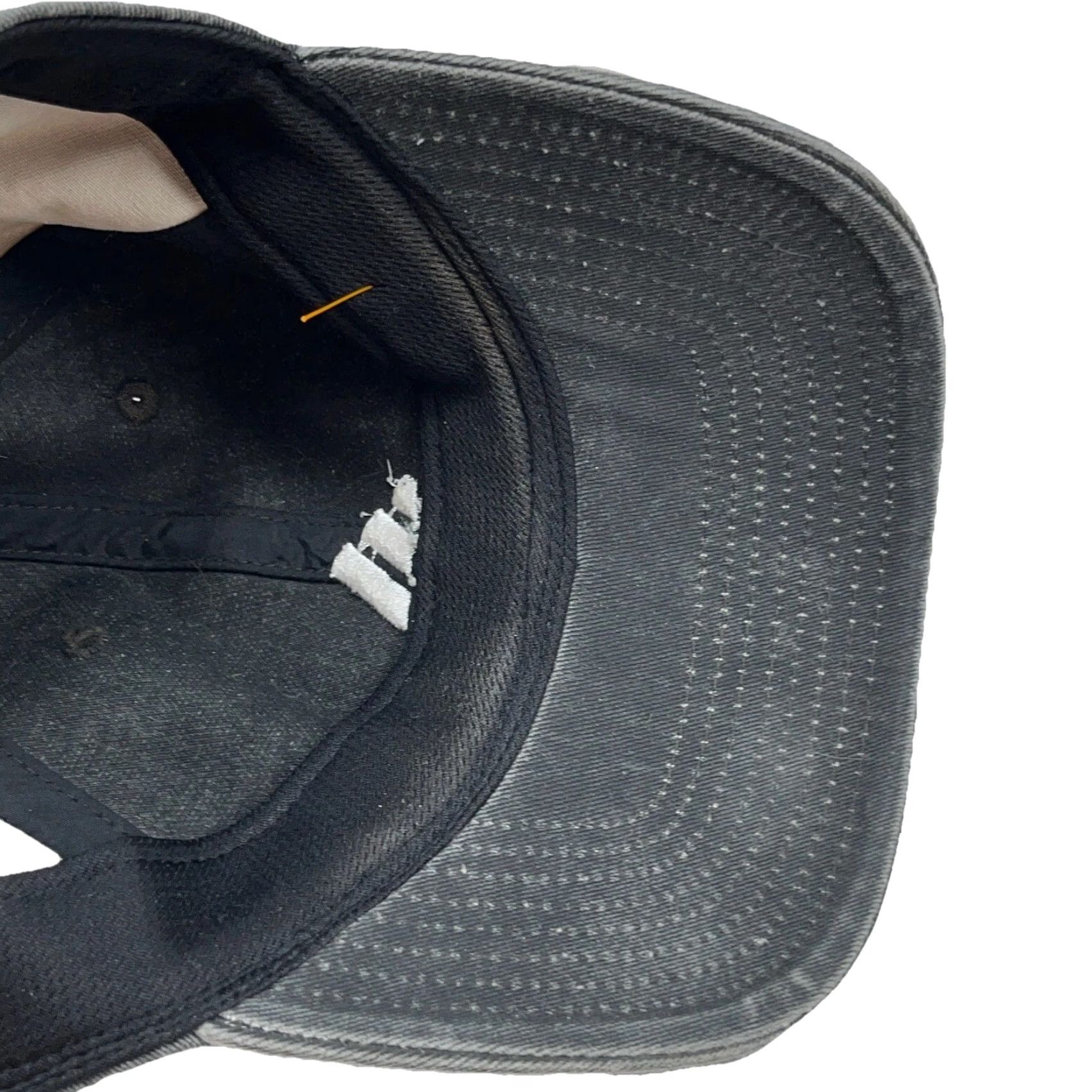 Adidas Adidas Hat Cap Adjustable Gray White Dad Baseball Style Cap Mens Adjustable Size ONE SIZE - 6 Thumbnail