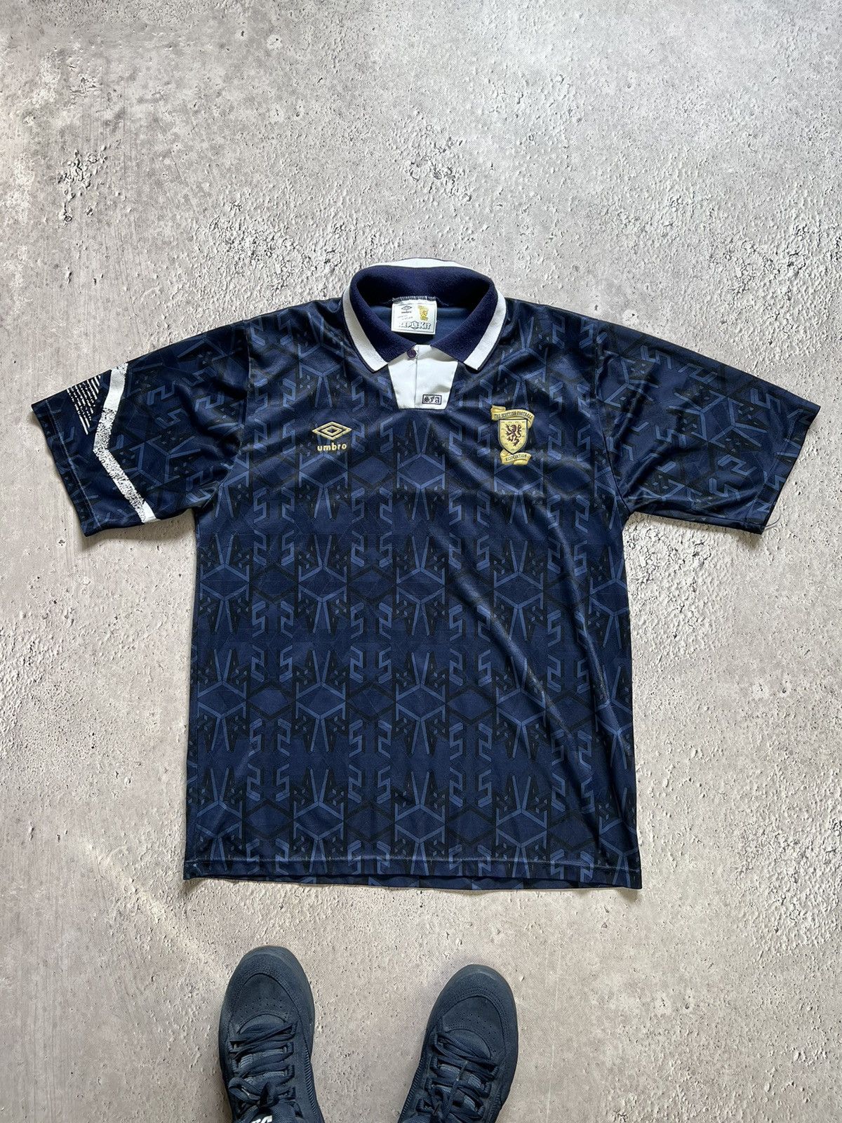 Umbro × Vintage Vintage Scotland Home jersey t-shirt 92/93 Size US M / EU 48-50 / 2 - 2 Thumbnail