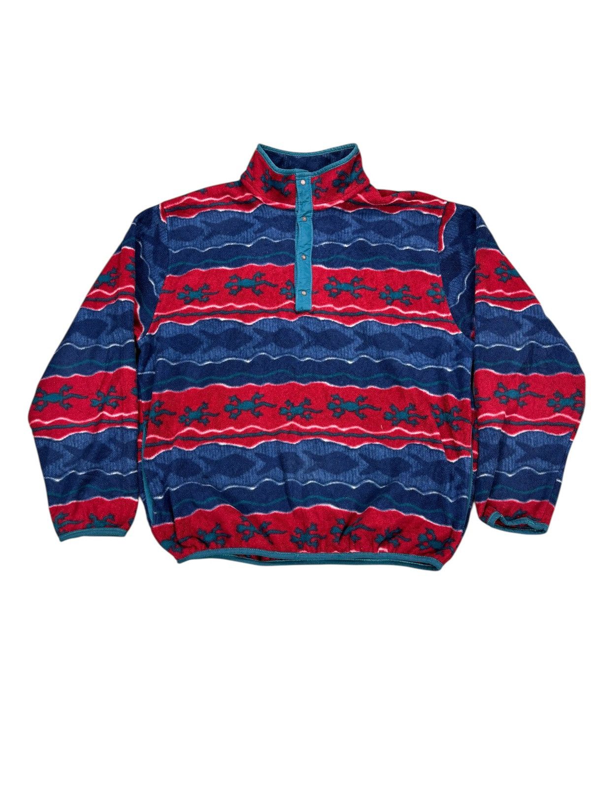 Vintage LL Bean Half Button Fleece