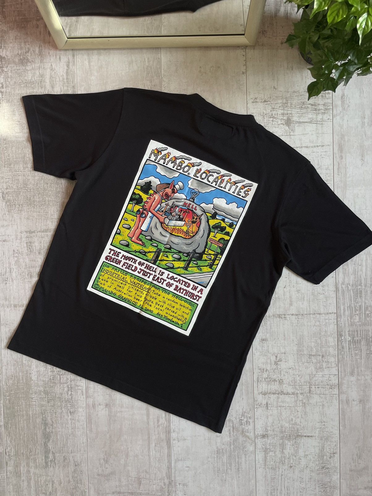 Mambo × Vintage Mambo Localities Vintage Tee P.L 00’s Graphics Size US M / EU 48-50 / 2 - 3 Thumbnail