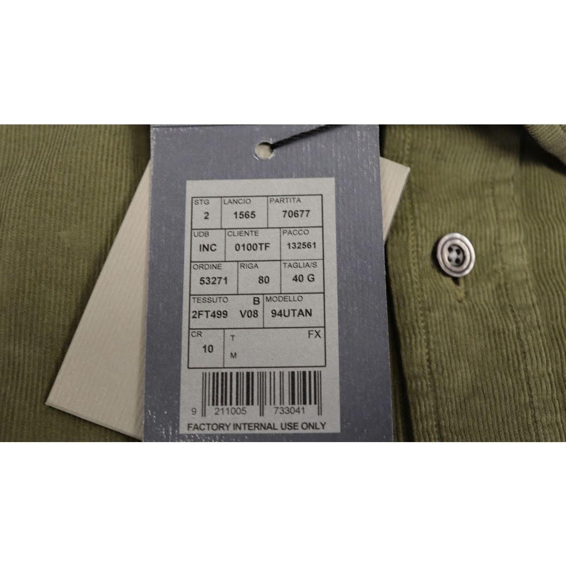 Tom Ford o1rshd1 Casual Shirts in Dark Green Size US M / EU 48-50 / 2 - 10 Thumbnail