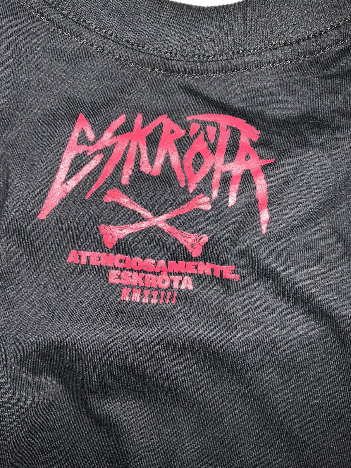 Band Tees Eskrota Atenciosamente Brazil Thrash Metal Rock Band T-Shirt Size US L / EU 52-54 / 3 - 11 Thumbnail