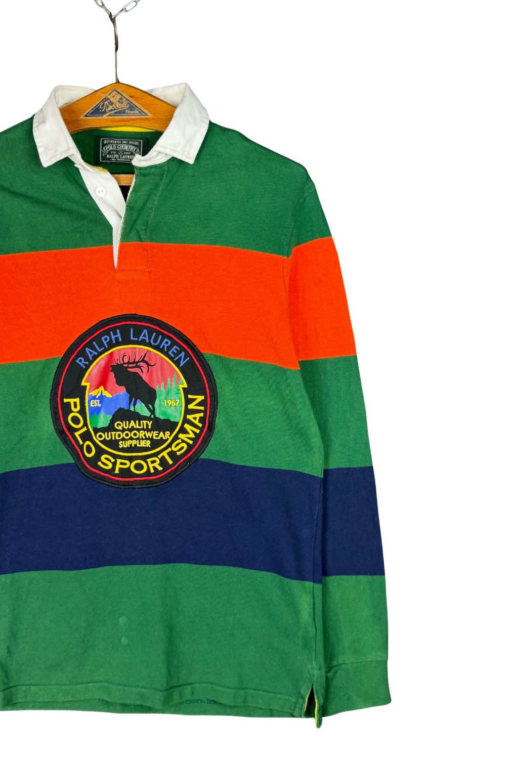 Polo Ralph Lauren RL Polo Country x Polo Sportsman Big Crest Rugby - AW19 Size US S / EU 44-46 / 1 - 4 Thumbnail