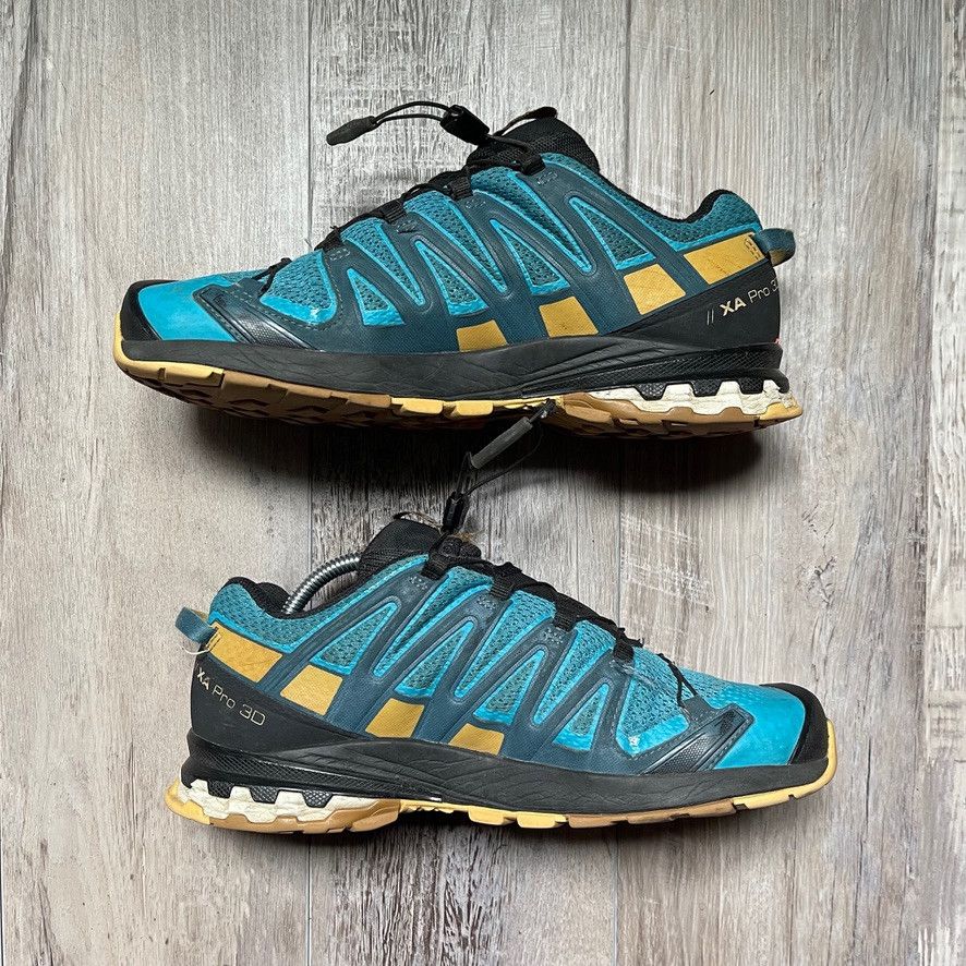 Salomon × Vintage SALOMON • XA Pro 3D "Blue" (8.5M) Size US 8.5 / EU 41-42 - 4 Thumbnail