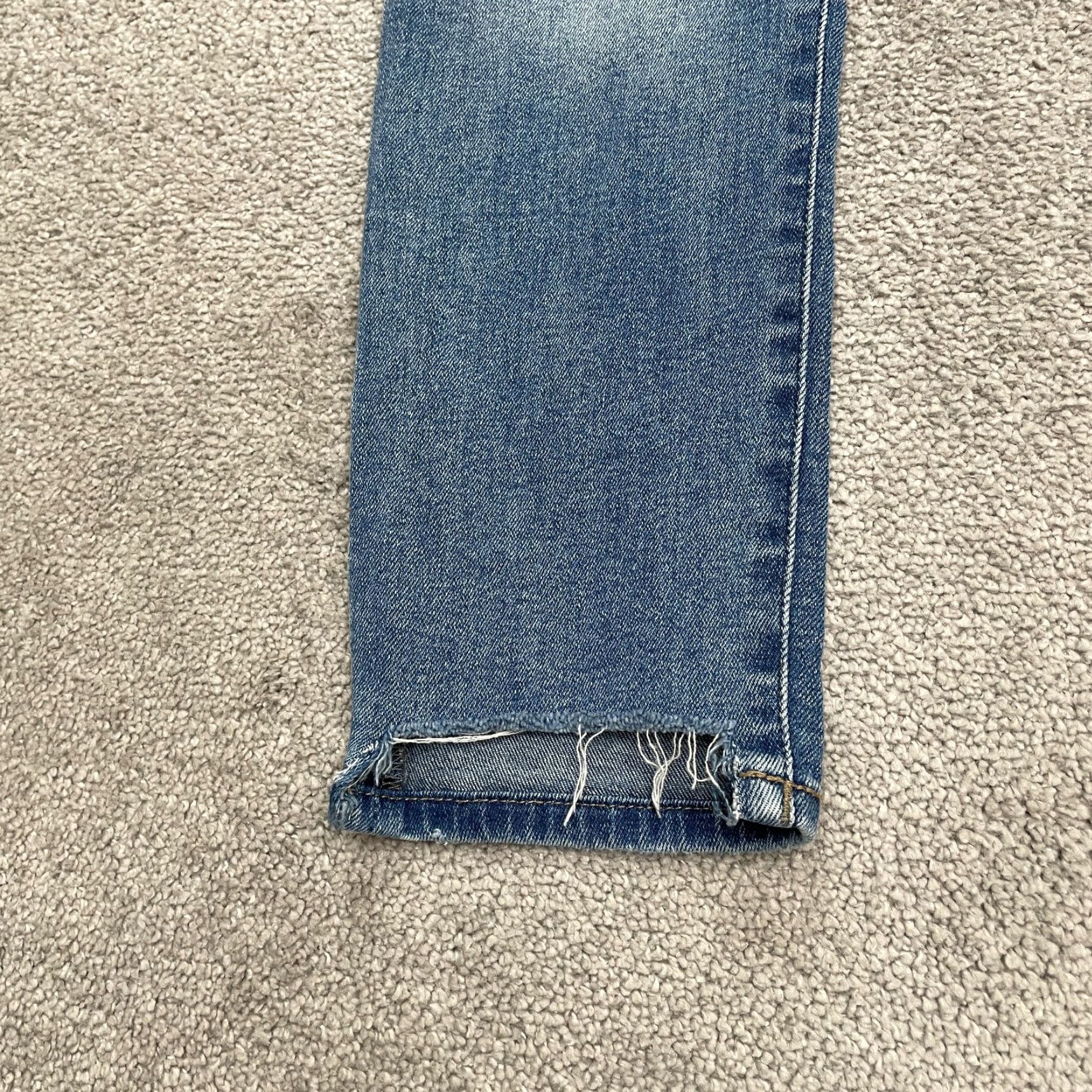 DL1961 DL1961 Margaux Instasculpt Ankle Skinny Denim Jeans Women 30 Blue Distressed 31W Size 30" / US 8 / IT 44 - 5 Thumbnail