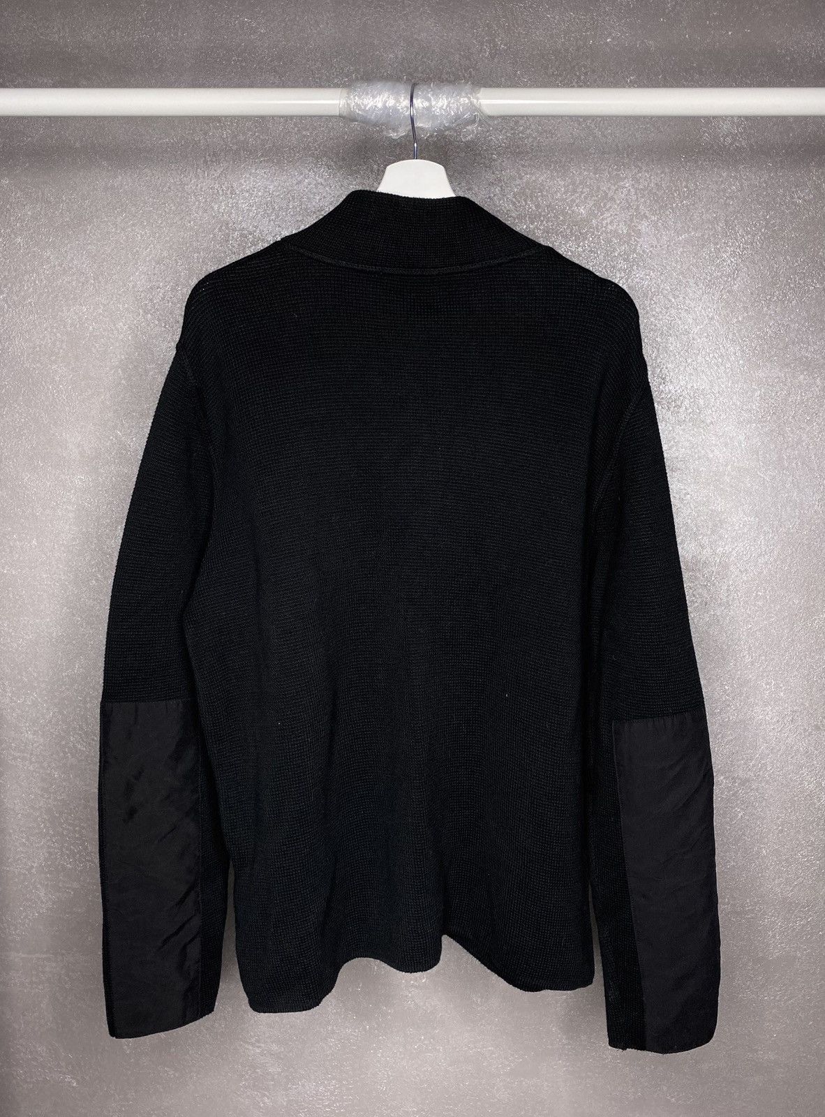Prada Vintage 00s Prada Heavy Knitted Zip Sweater Rare Red Tab Size US M / EU 48-50 / 2 - 2 Thumbnail