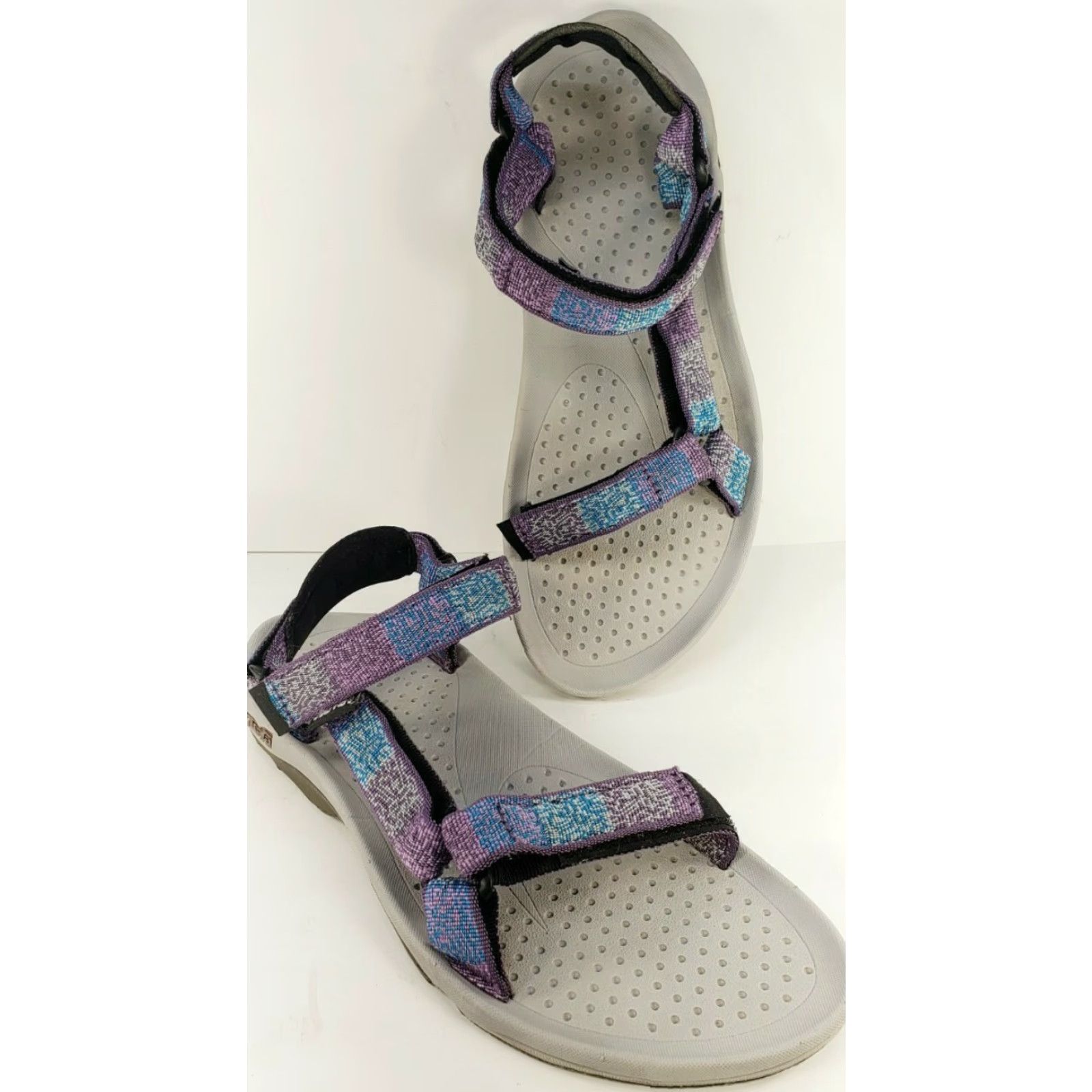 Teva Teva 6577 Hurricane Purple Blue Water Hiking Sport Sandals Womens Size 11 Size US 11 / IT 41 - 2 Thumbnail