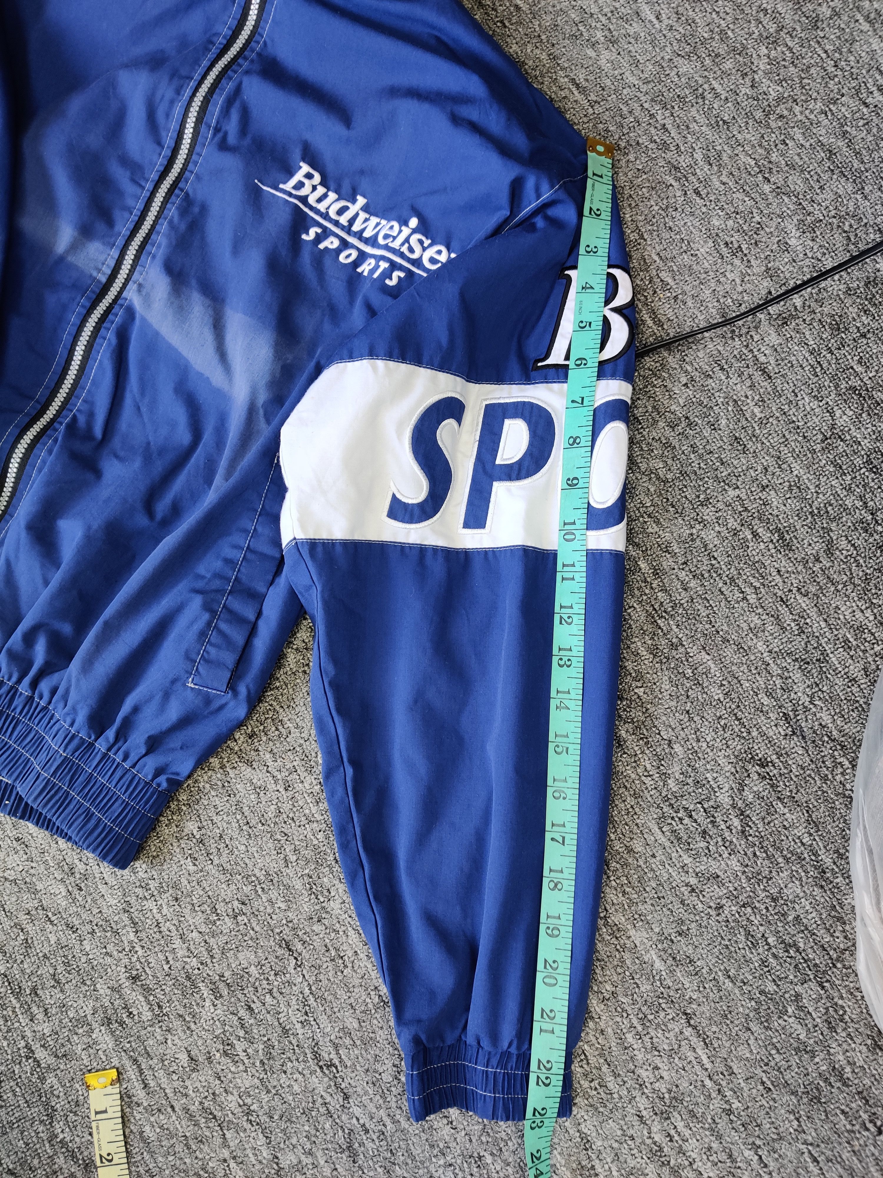 Budweiser Vintage Budweiser Sports Embroidery Spellout Jacket Size US L / EU 52-54 / 3 - 16 Thumbnail
