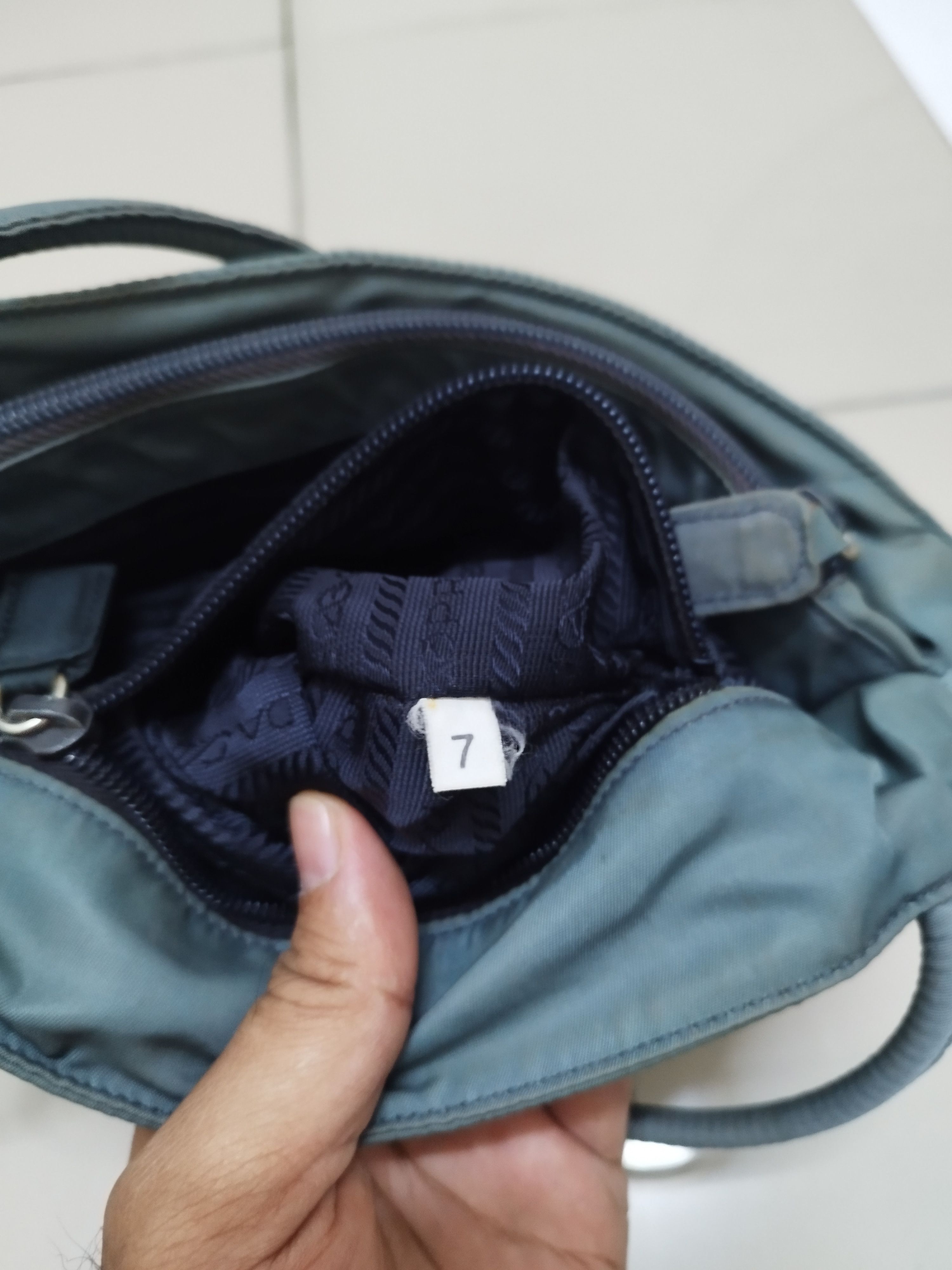Prada Vintage Prada Nylon Bag Size ONE SIZE - 6 Thumbnail