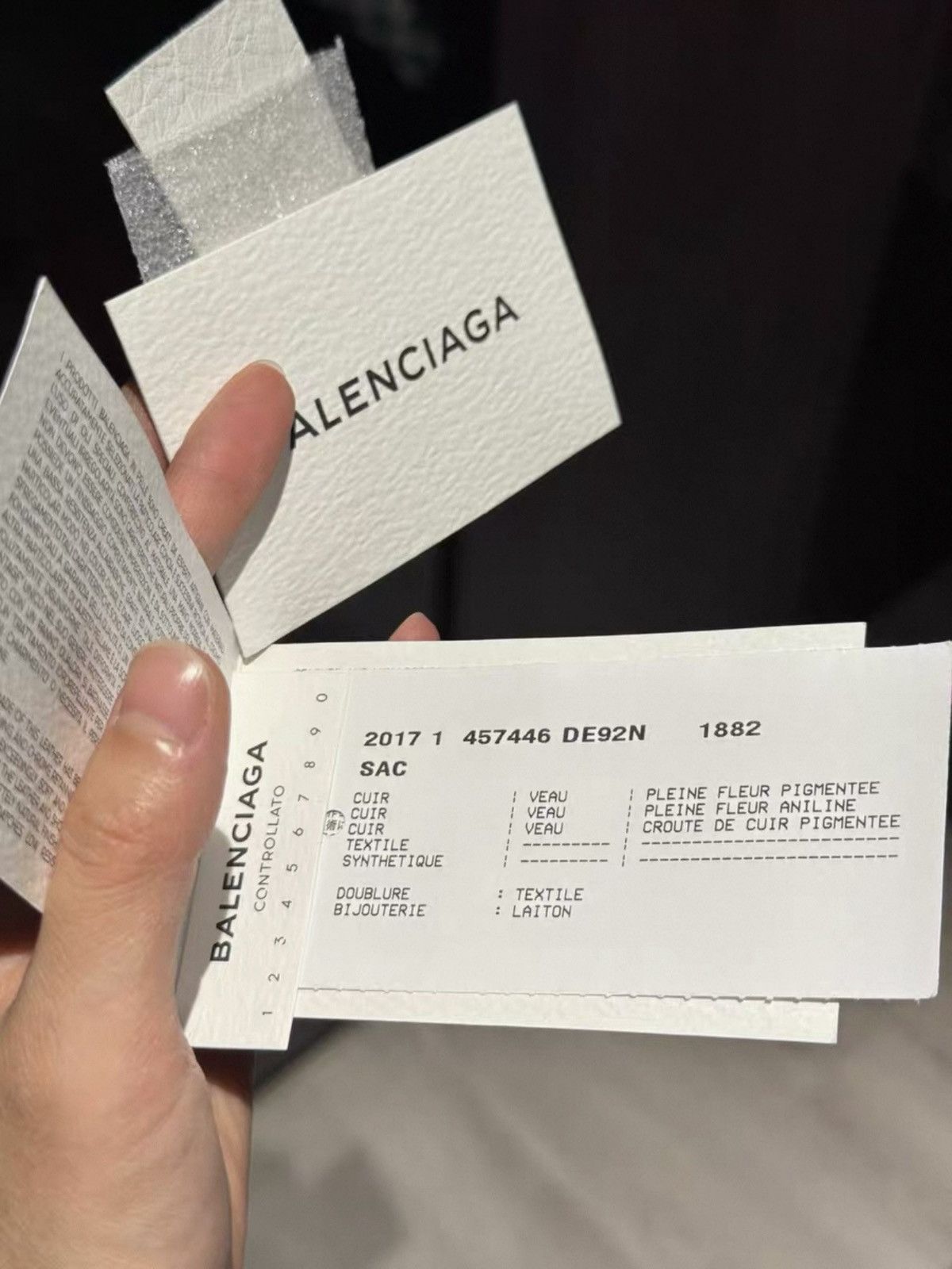 Balenciaga Balenciaga scaffold shopper tote Size ONE SIZE - 6 Thumbnail