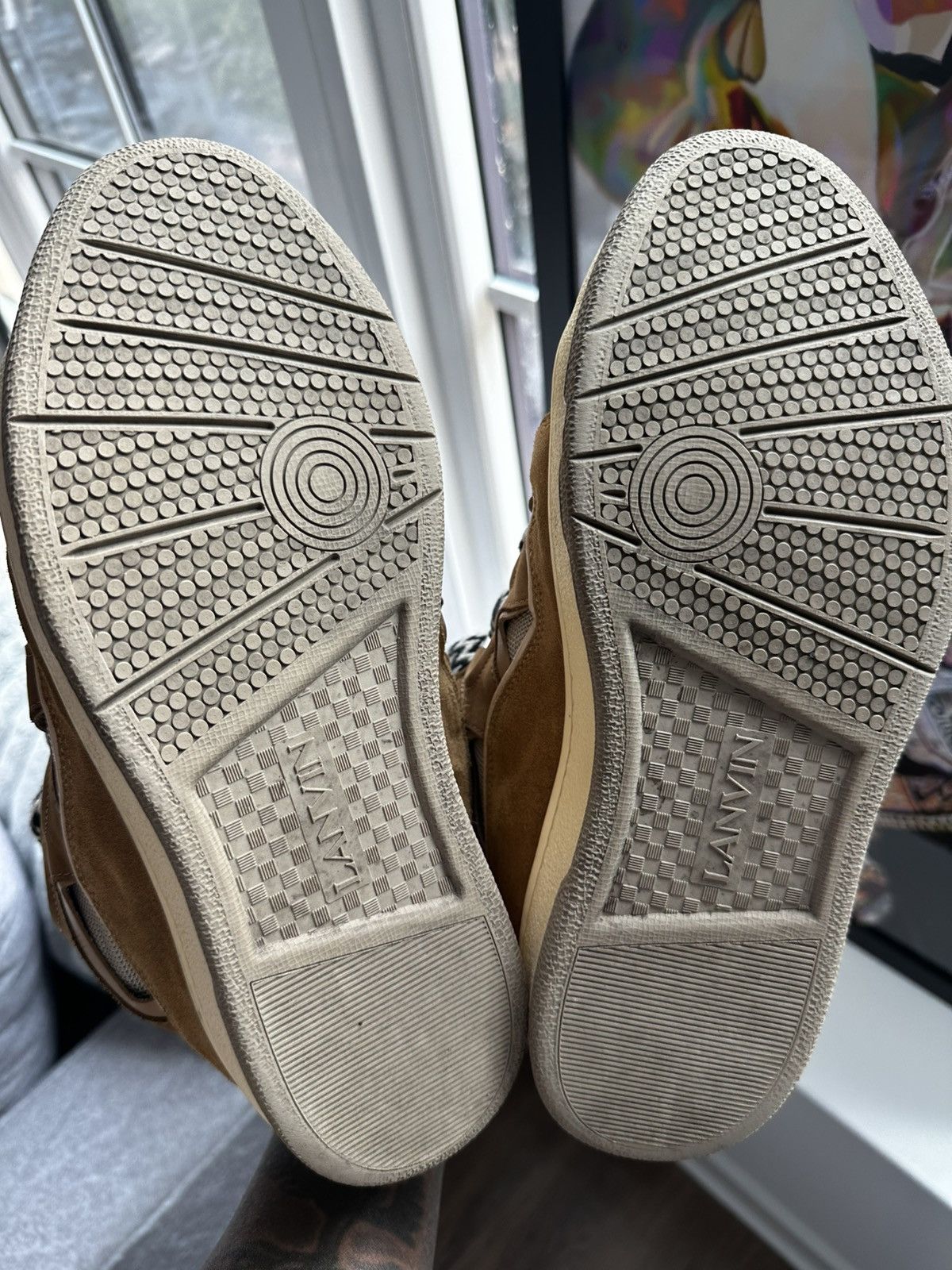 Lanvin Lanvin Curb Sneakers Size US 12 / EU 45 - 11 Thumbnail