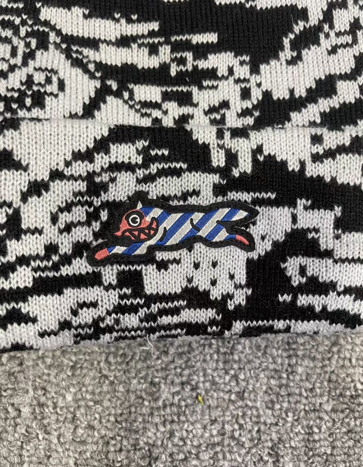 Billionaire Boys Club BBC ICECREAM Flying Dog Knitted Beanie Size ONE SIZE - 3 Thumbnail