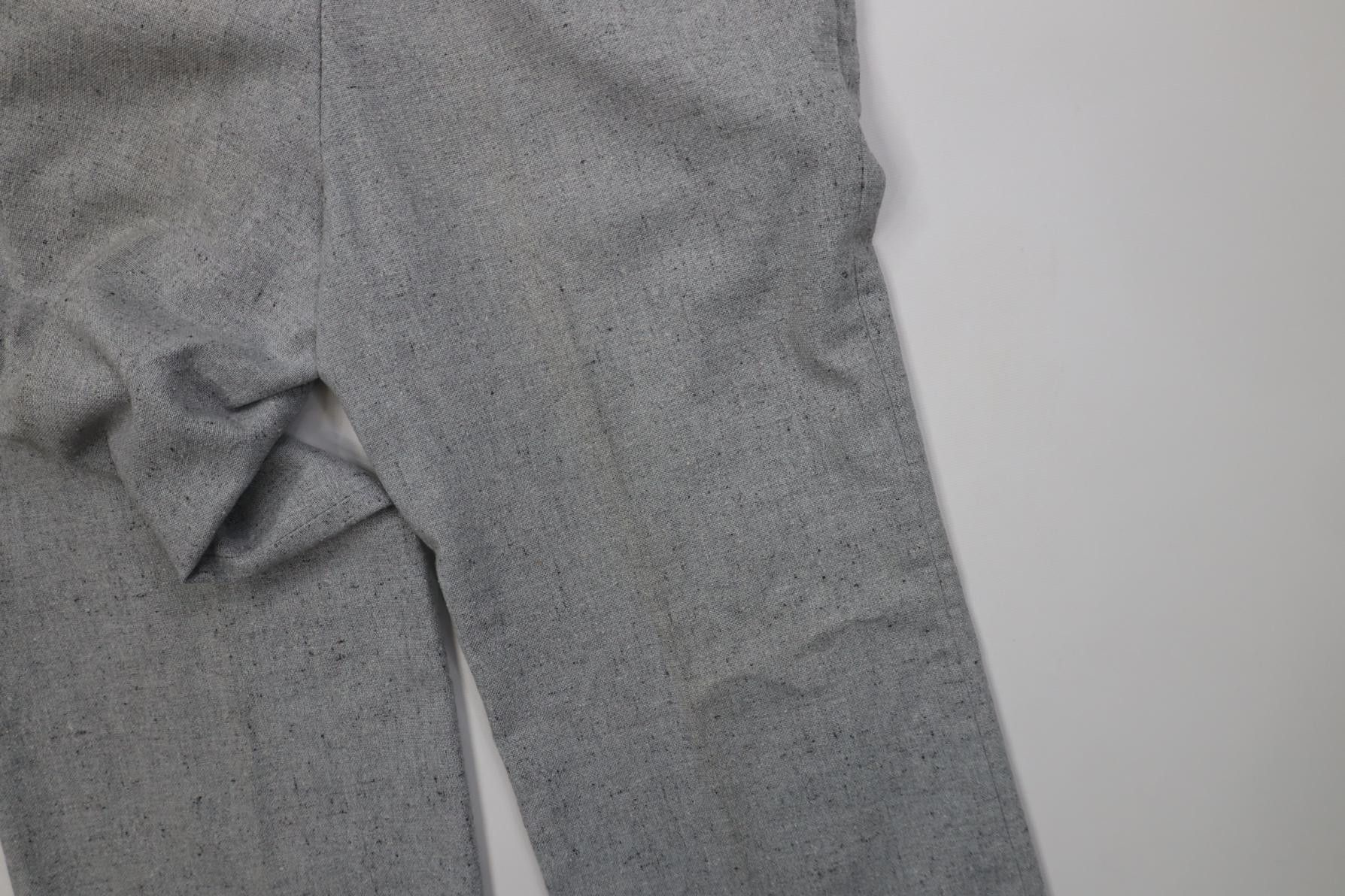 Vintage Vintage 70s Streetwear Wool Blend Knit Wide Leg Chino Pants Size US 29 - 15 Thumbnail