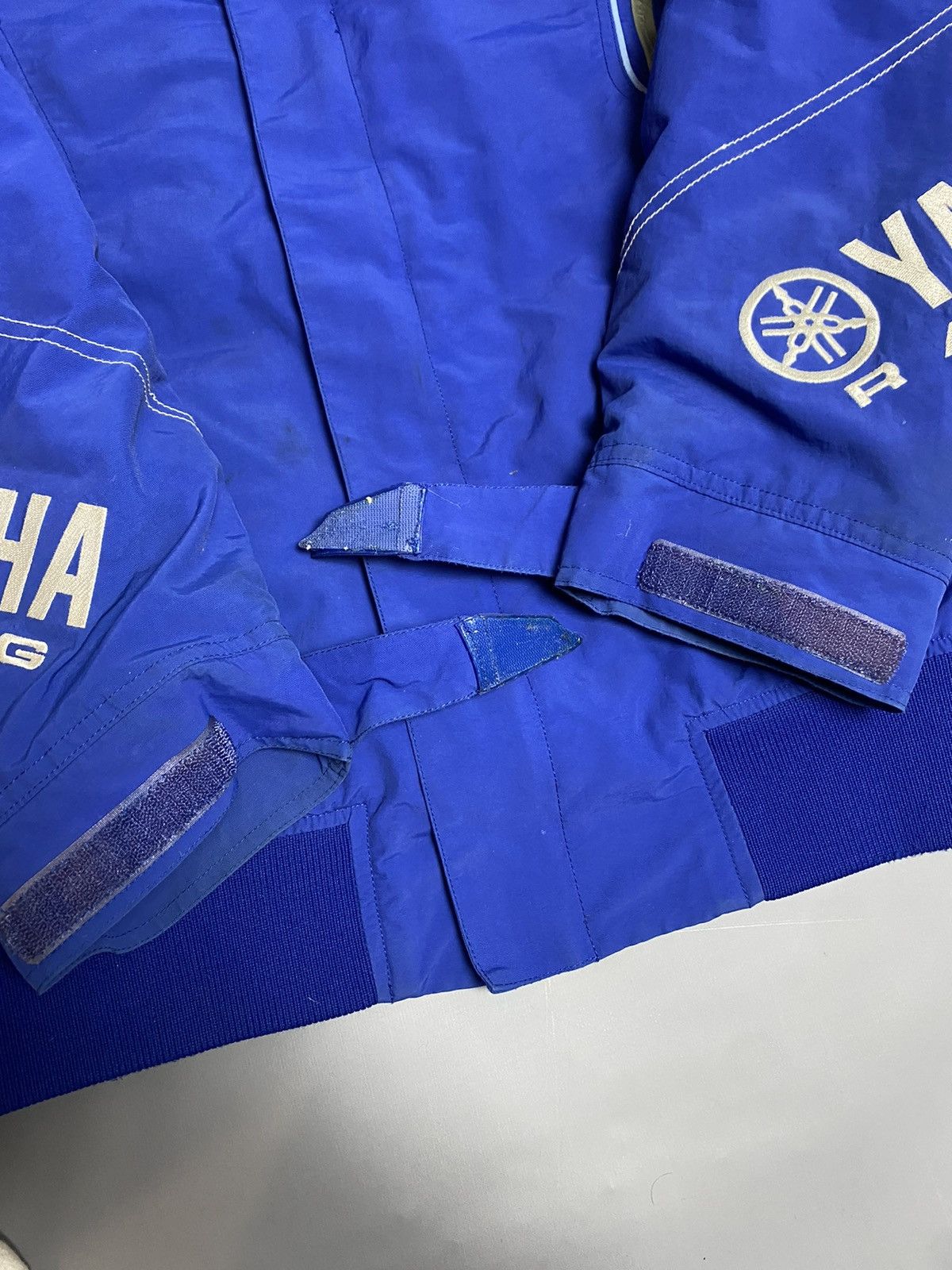 Yamaha VTG Yamaha Racing Padded Bomber Jacket Blue Moto Size Men XL Size US XL / EU 56 / 4 - 7 Thumbnail