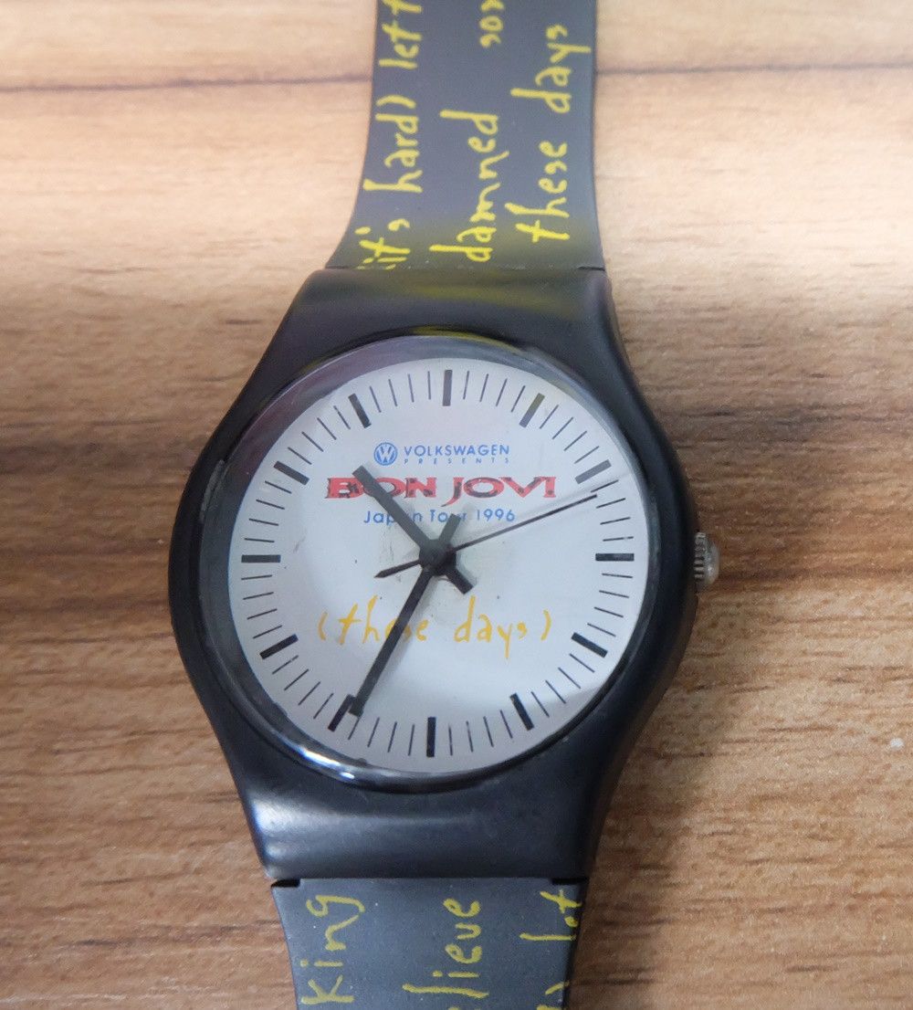 Vintage Bon Jovi Japan Tour Watch 1996s