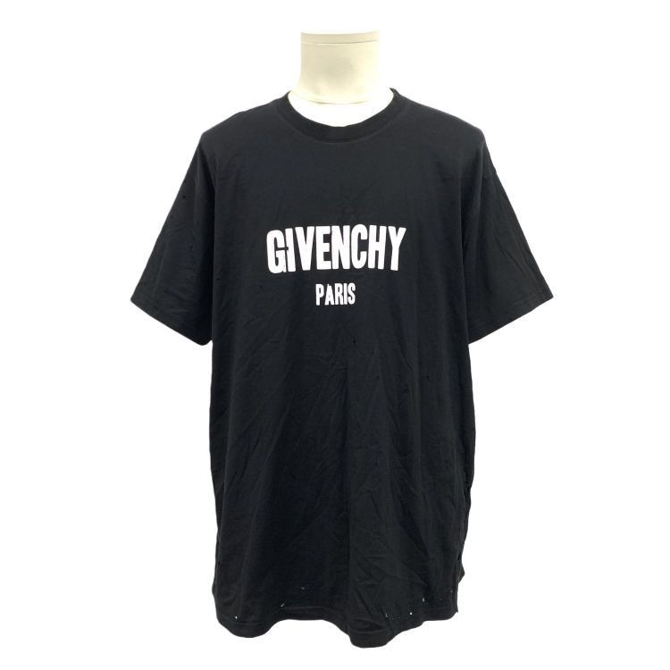 Givenchy Givenchy Distressed Logo T-Shirt US XL Size US XL / EU 56 / 4 - 1 Thumbnail