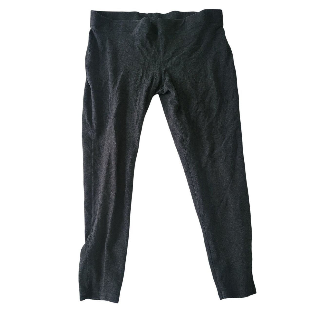 Express Express Dark Gray Cotton Cropped Leggings - XL Size 36" / US 14 / IT 50 - 1 Thumbnail