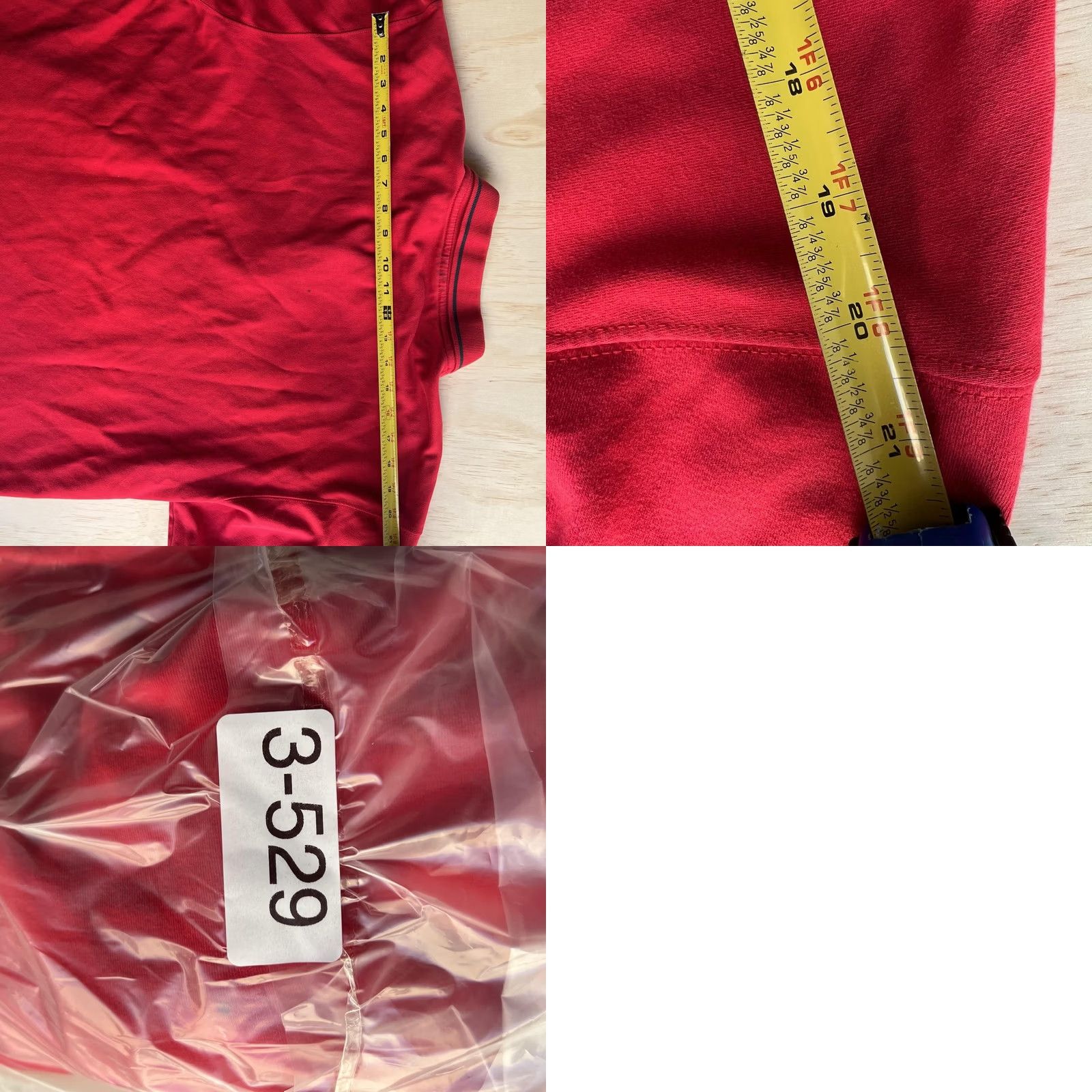 Reebok Reebok Classic Polo Shirt Mens XL Red Short Sleeve Casual Size US XL / EU 56 / 4 - 9 Thumbnail