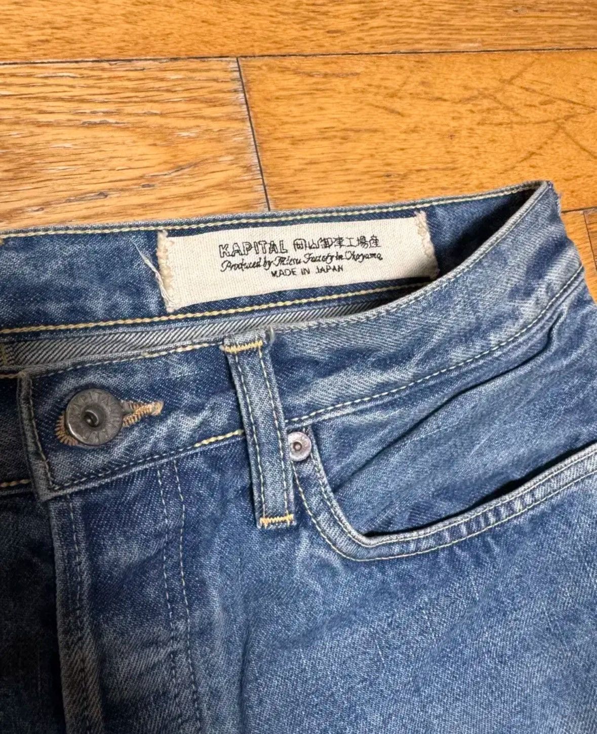 Kapital Kapital Gemstone Indigo Denim Pants Size US 34 / EU 50 - 5 Thumbnail