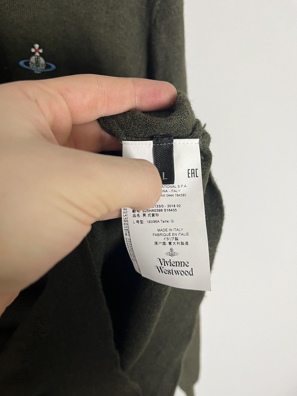 Vivienne Westwood Vivienne westwood wool sweater Size US L / EU 52-54 / 3 - 4 Thumbnail