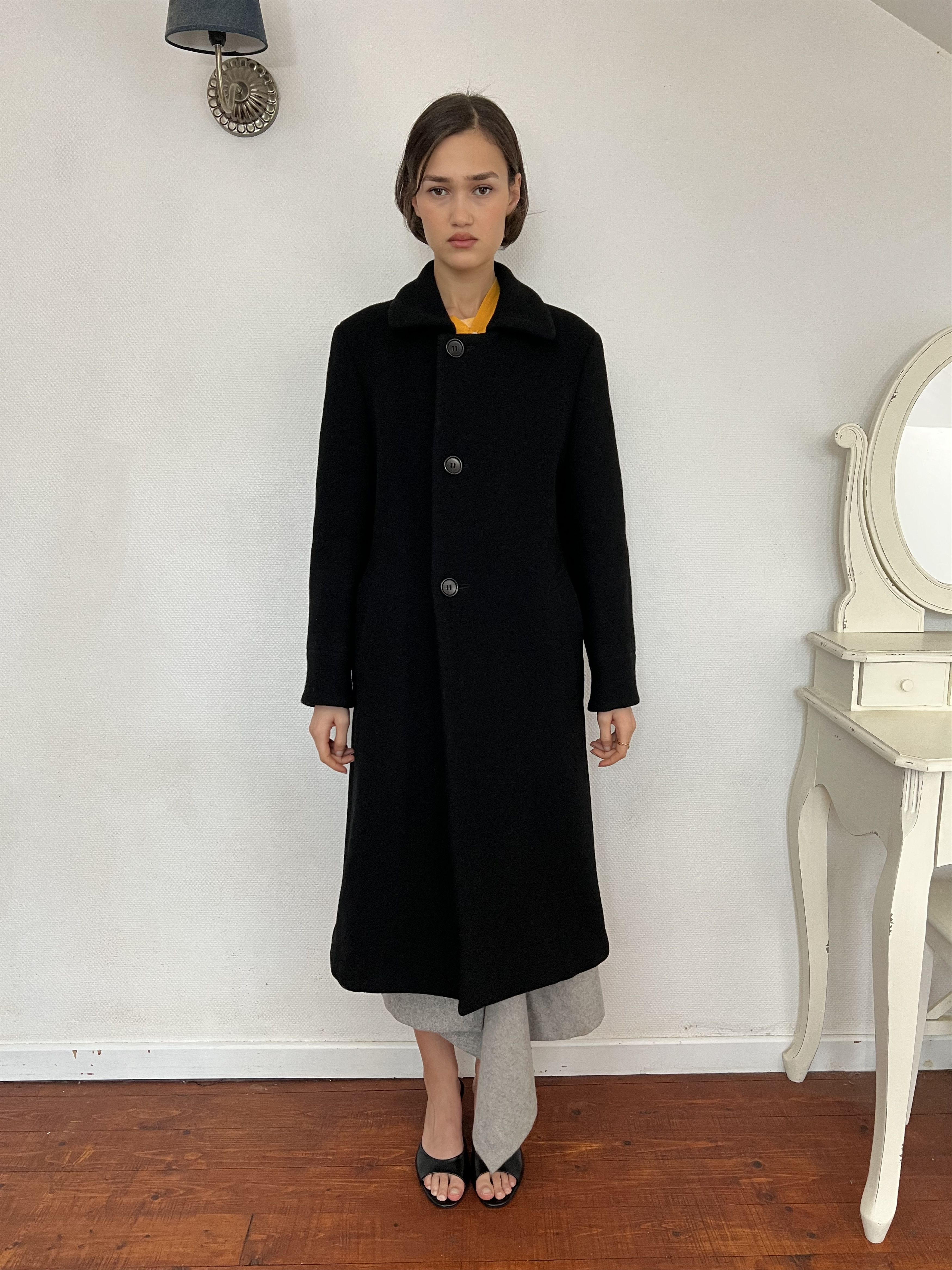 Comme des Garcons Yohji Yamamoto Long Coat Size S / US 4 / IT 40 - 1 Thumbnail