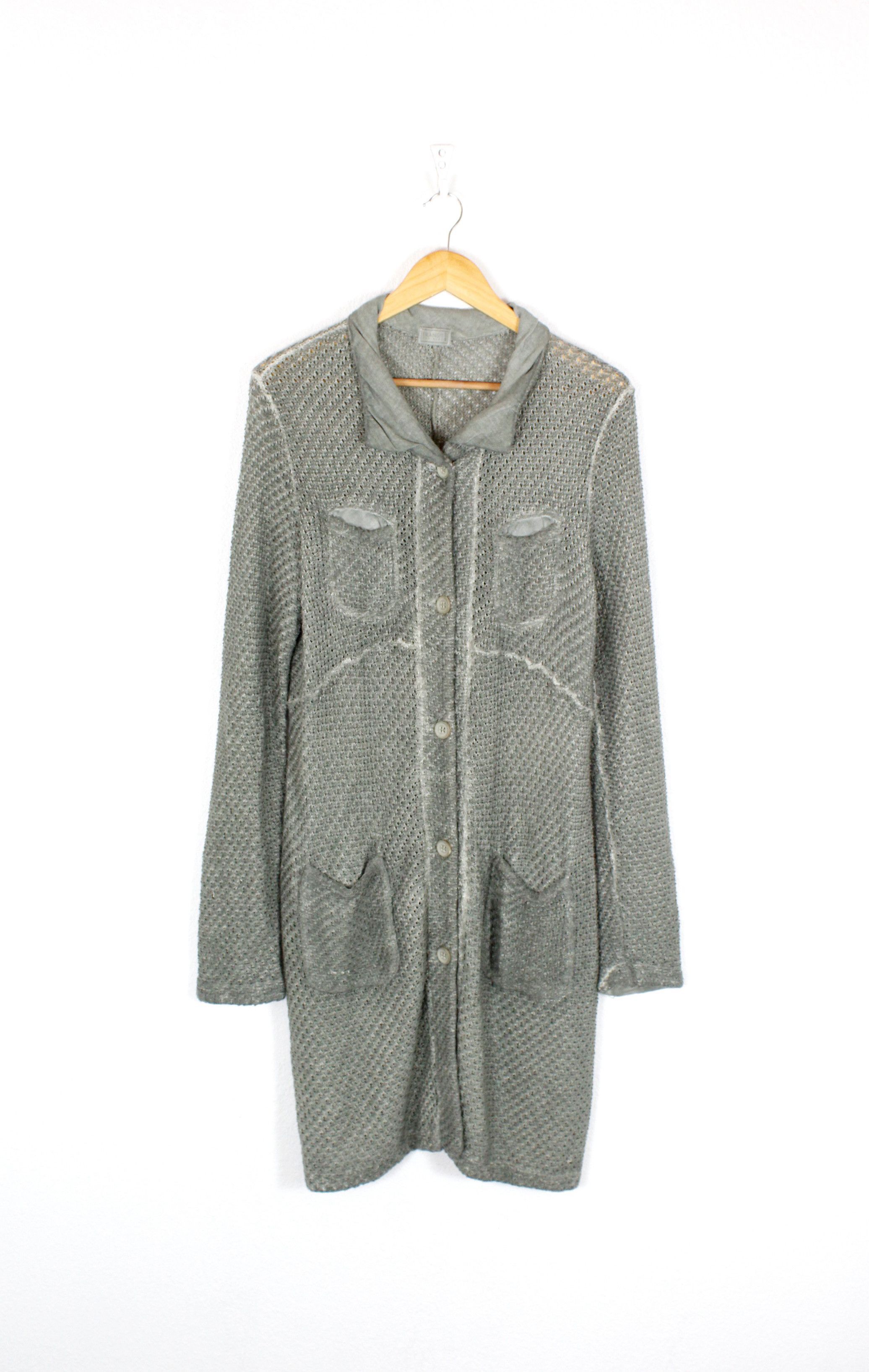 Transit Transit parSuch Avant Garde Heavy Knit Long Cardigan Sweater Size M / US 6-8 / IT 42-44 - 1 Thumbnail