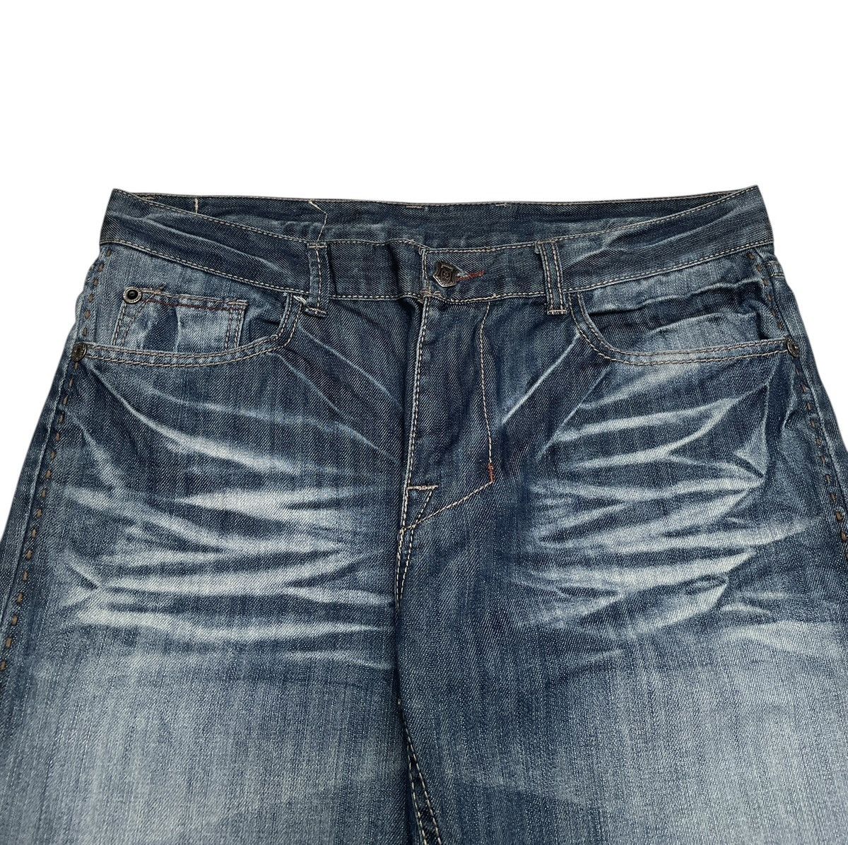 Monarchy × Vintage Rare Design Vintage Brand Monarchy Baggy Jeans 2000s Size US 36 / EU 52 - 3 Thumbnail
