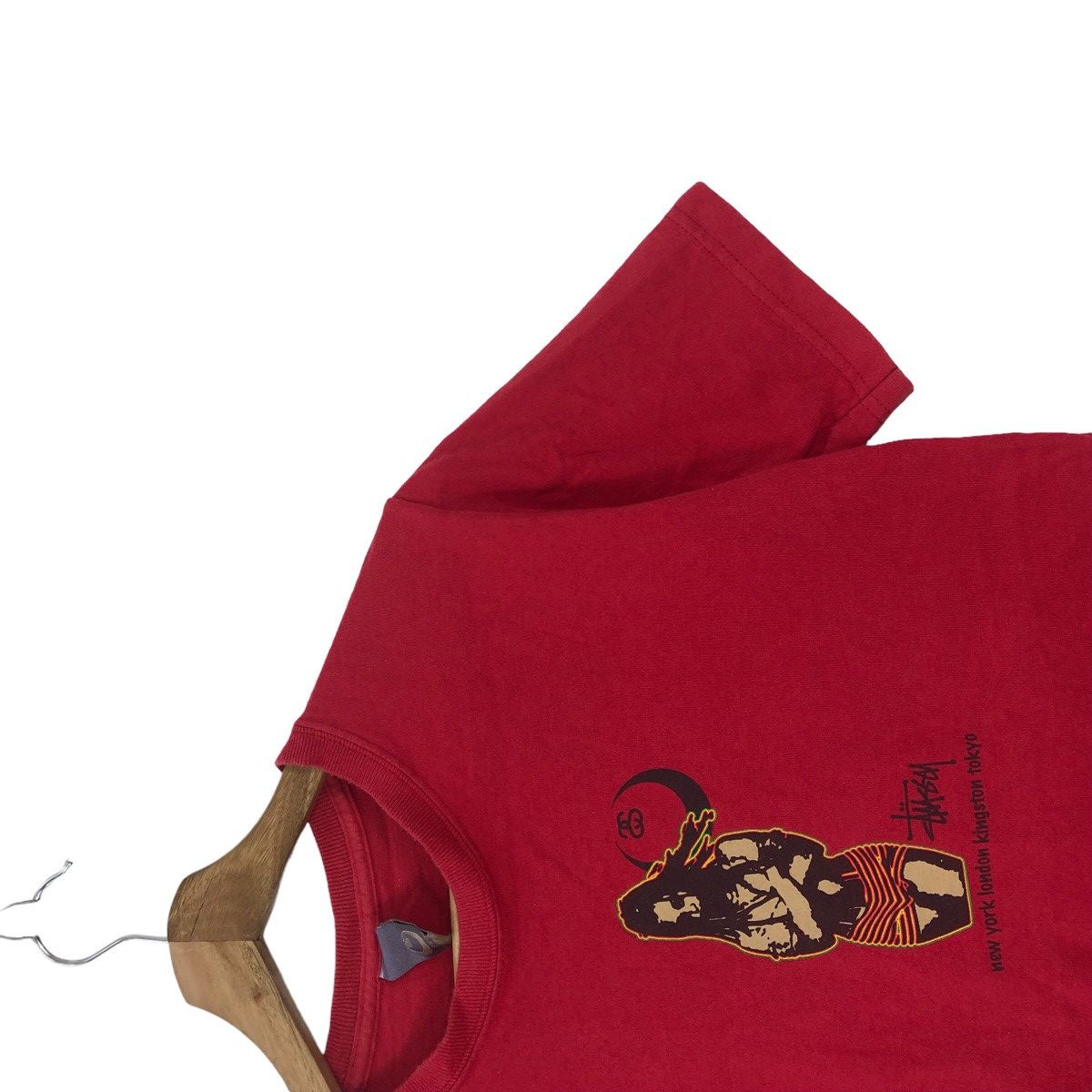 Stussy Vintage STUSSY By SHAWN STUSSY New York London T-Shirt Size M / US 6-8 / IT 42-44 - 4 Thumbnail