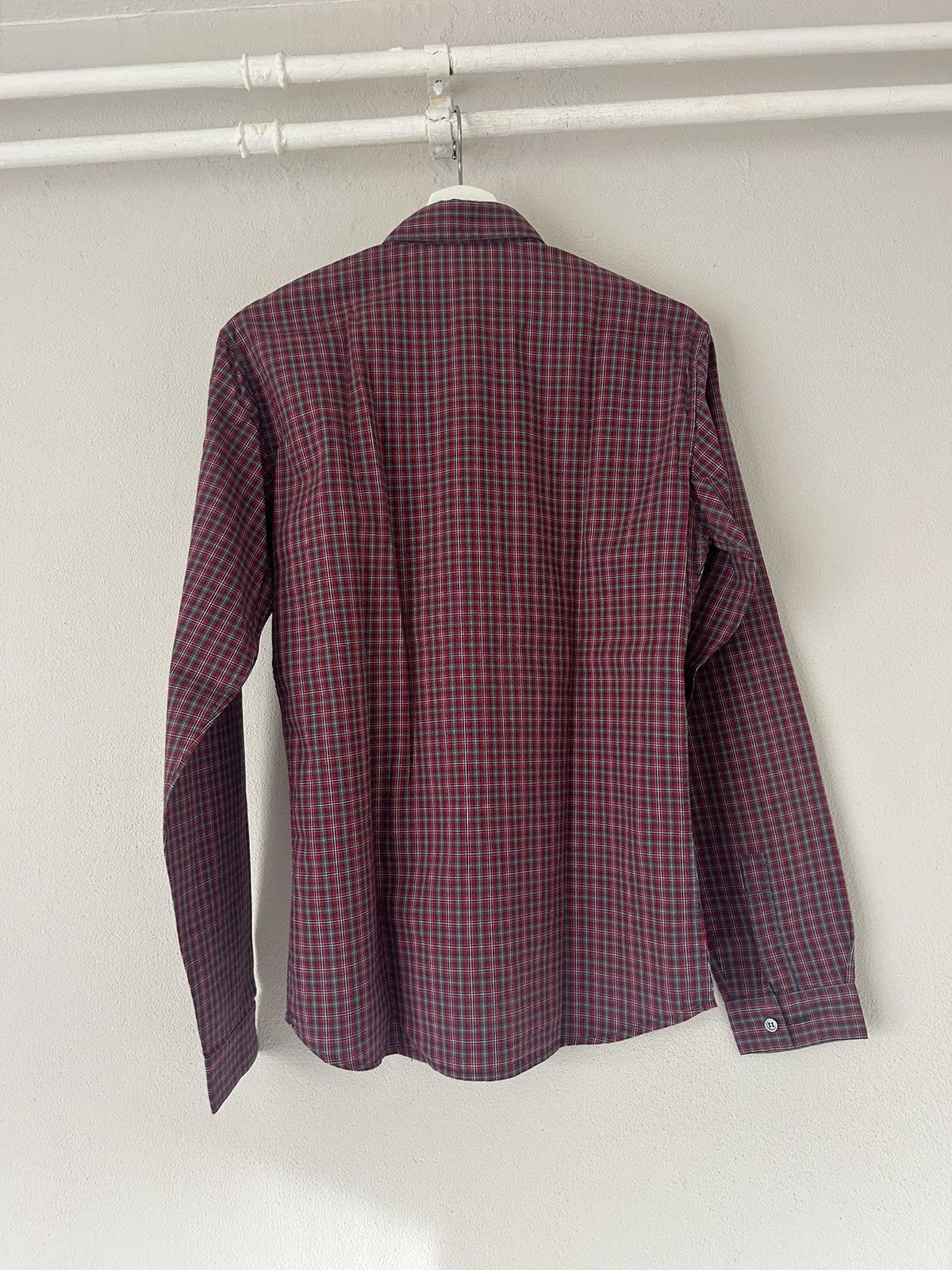Dior Dior Homme Red Plaid Button-Up Shirt Size US S / EU 44-46 / 1 - 7 Thumbnail