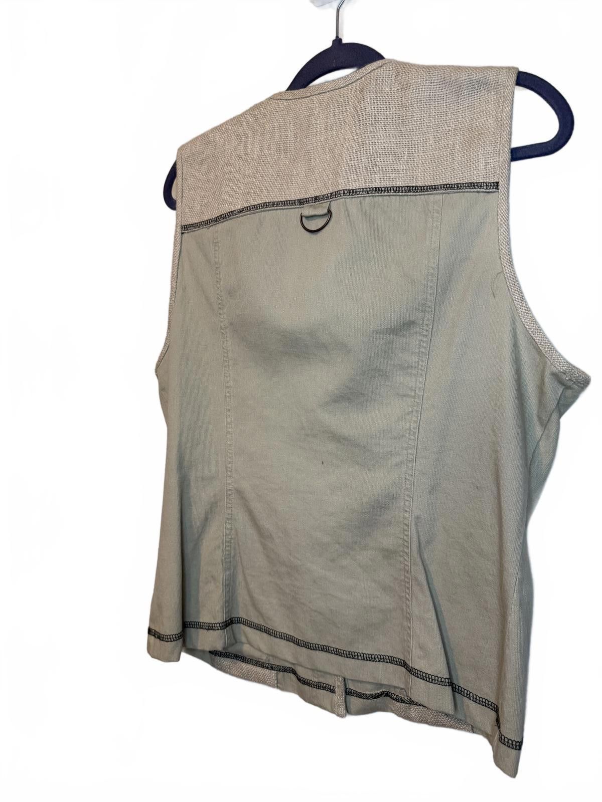 Designer Carole Little Sport Retro Women's Sleeveless Vest - XL Size XL / US 12-14 / IT 48-50 - 5 Thumbnail