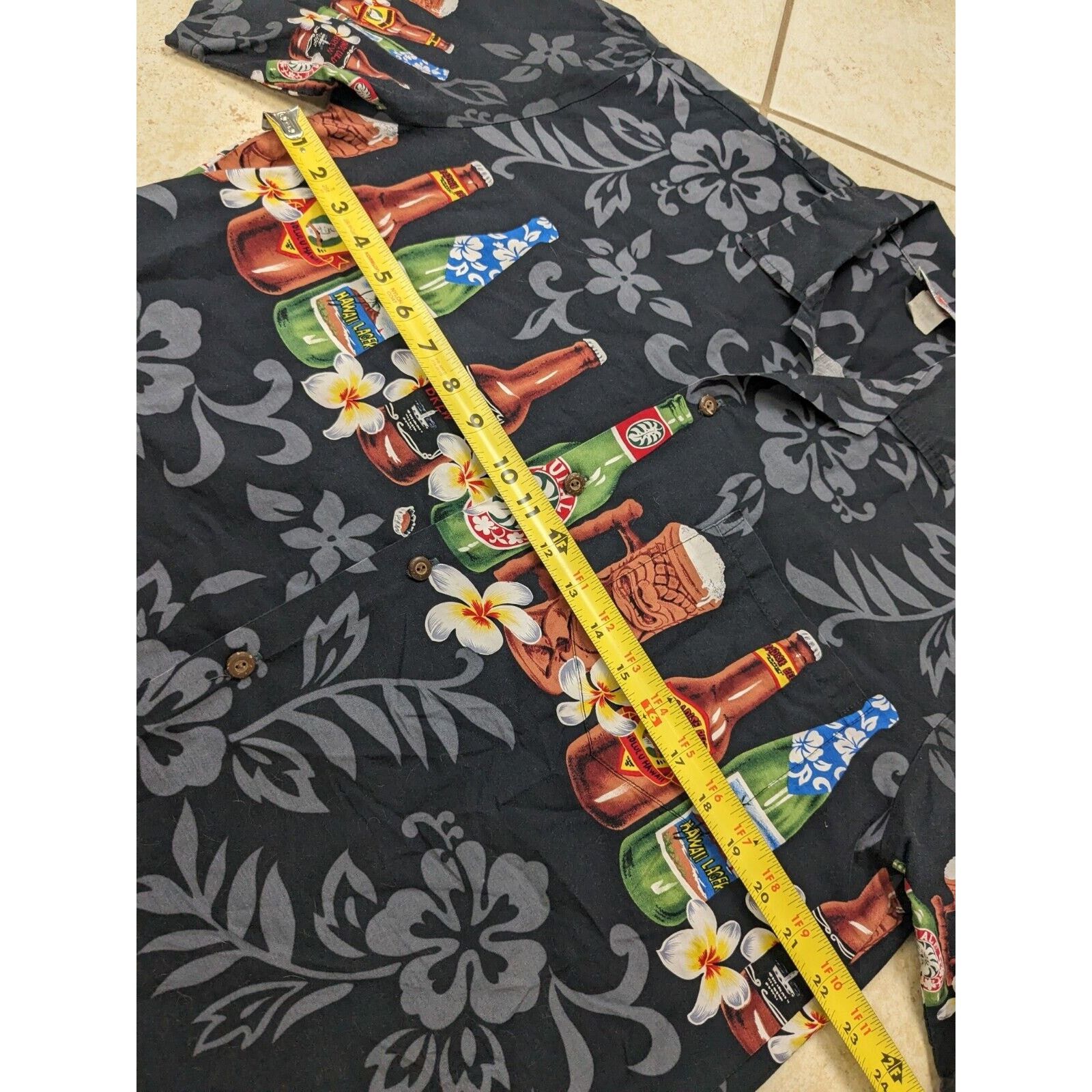 Pacific Legend Vtg Pacific Legend Hawaii USA L Hawaiian Shirt Beer Bottles Size US L / EU 52-54 / 3 - 5 Thumbnail